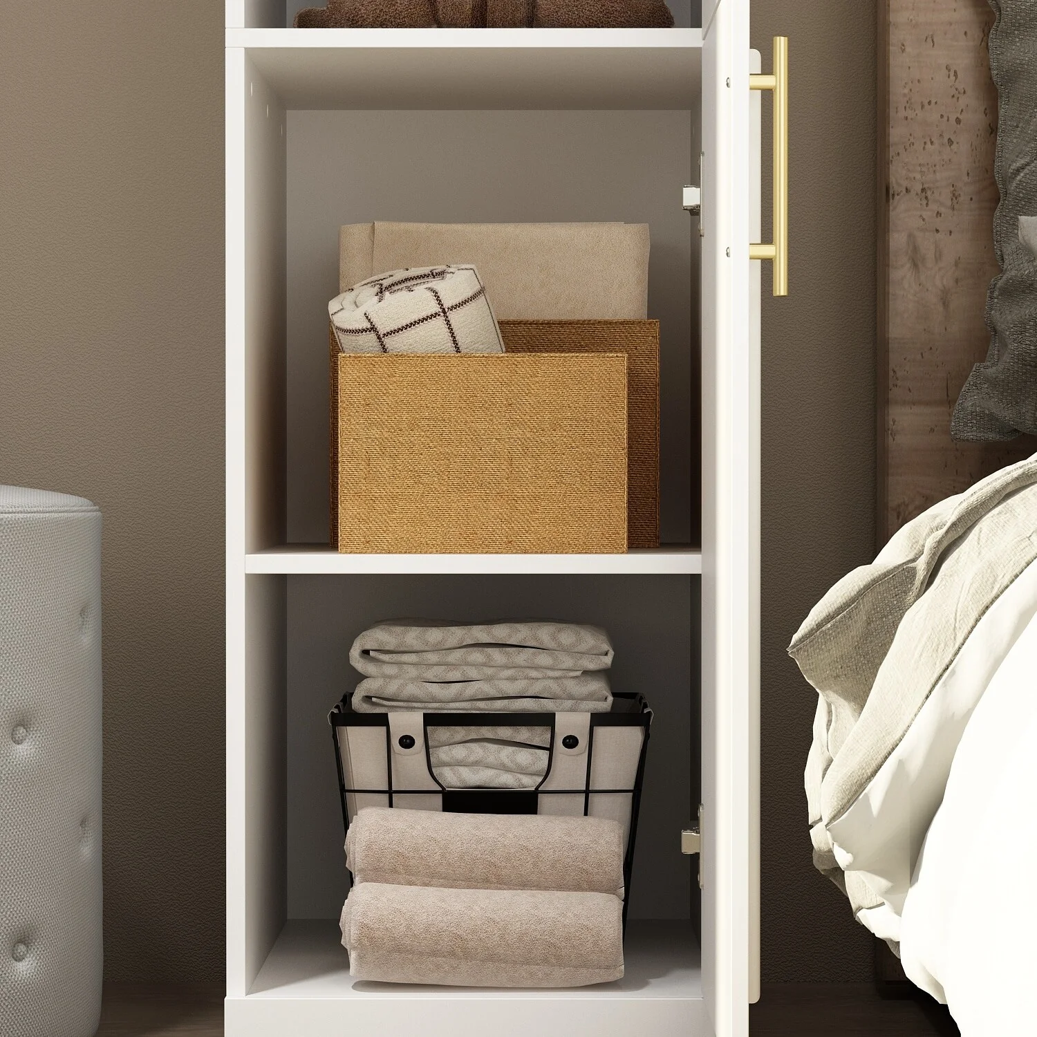 Modular Wardrobe Combo Armoires Closet Freestanding Cabinet Organizer