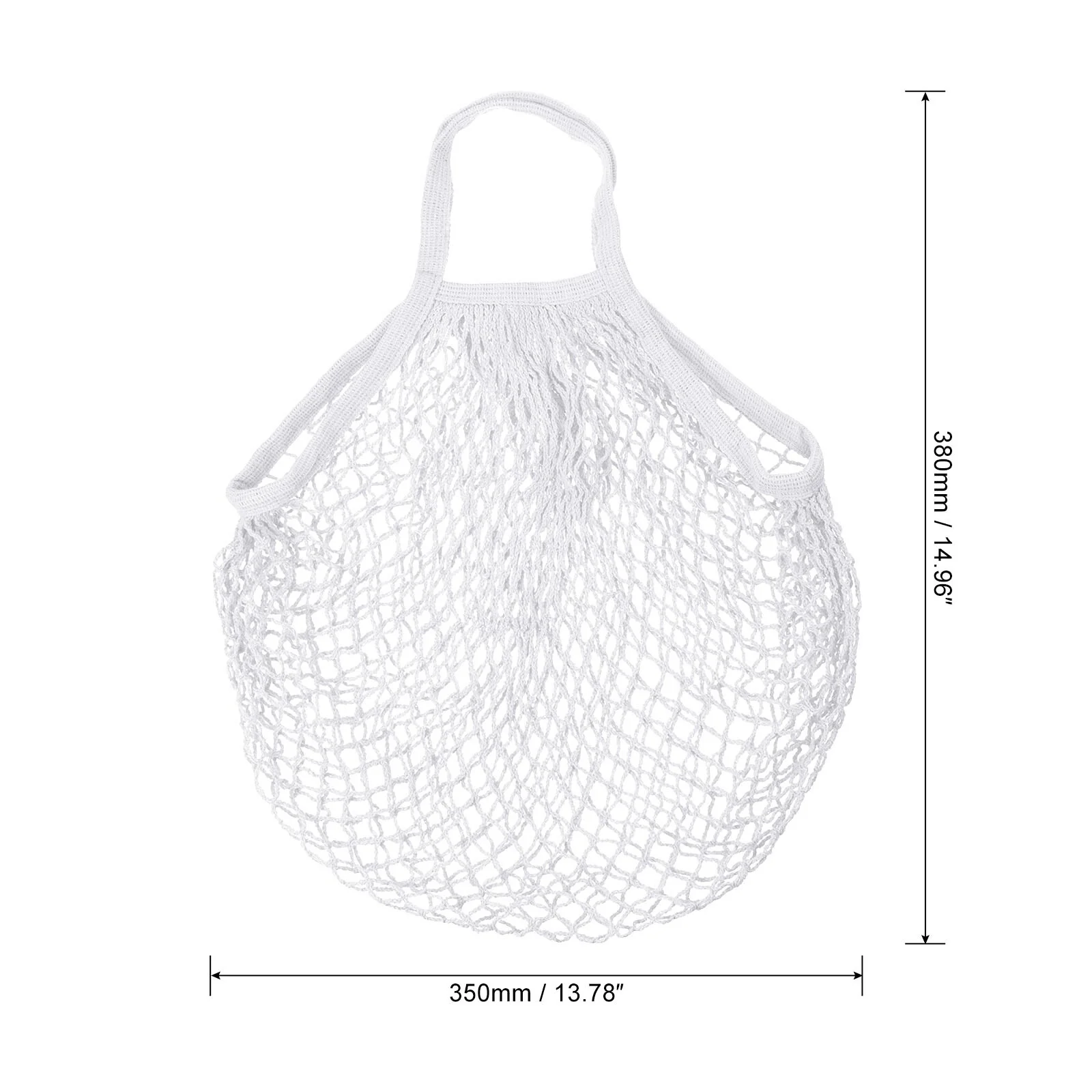 Cotton Mesh Bag, 15x13.8