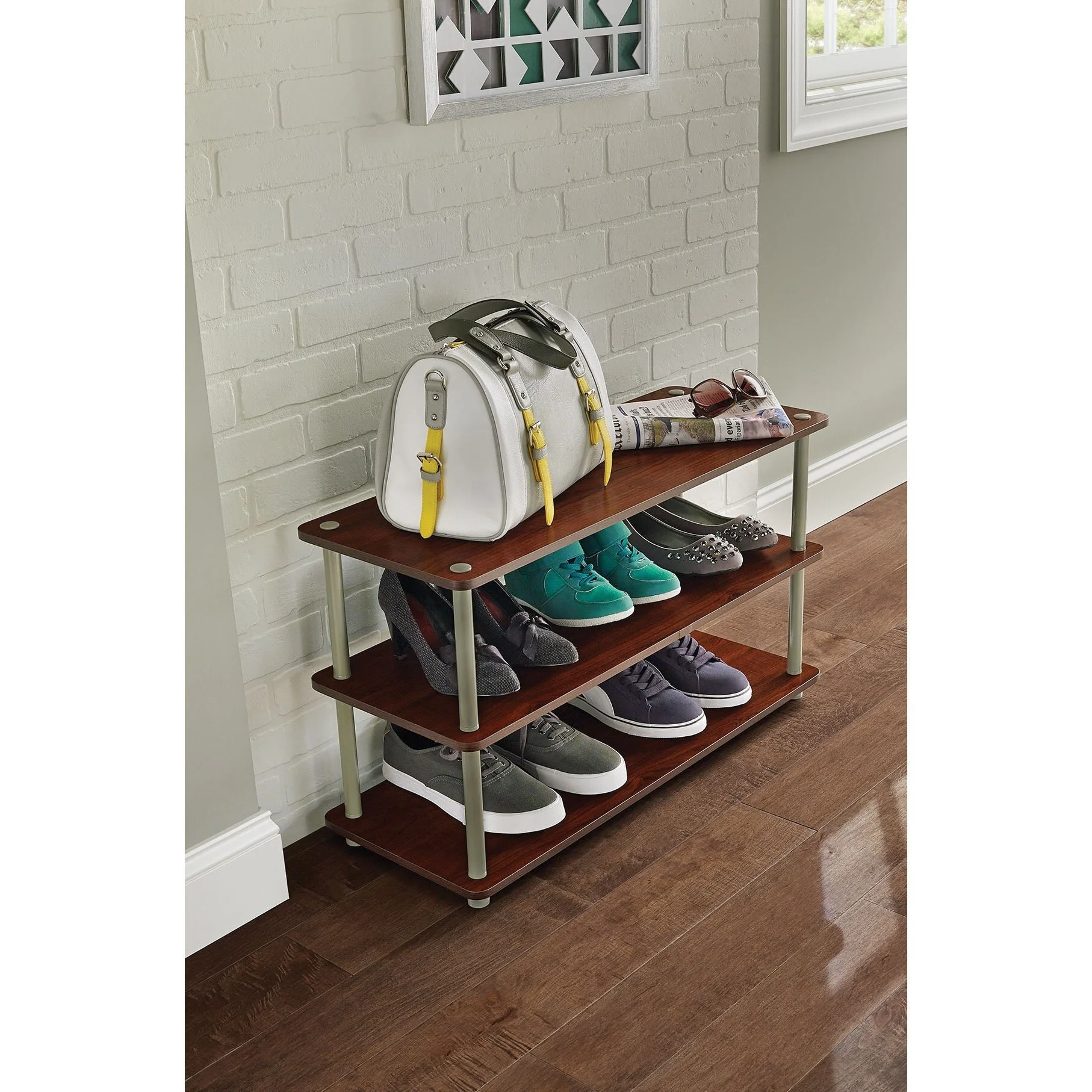 ClosetMaid 3 Tier Shelf Shoe Organizer