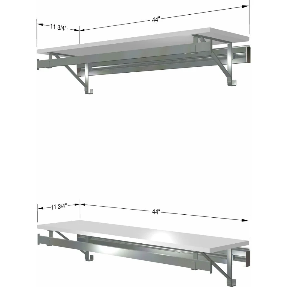 arrange a SPACE RCMBX Double Shelf-Hang Closet System