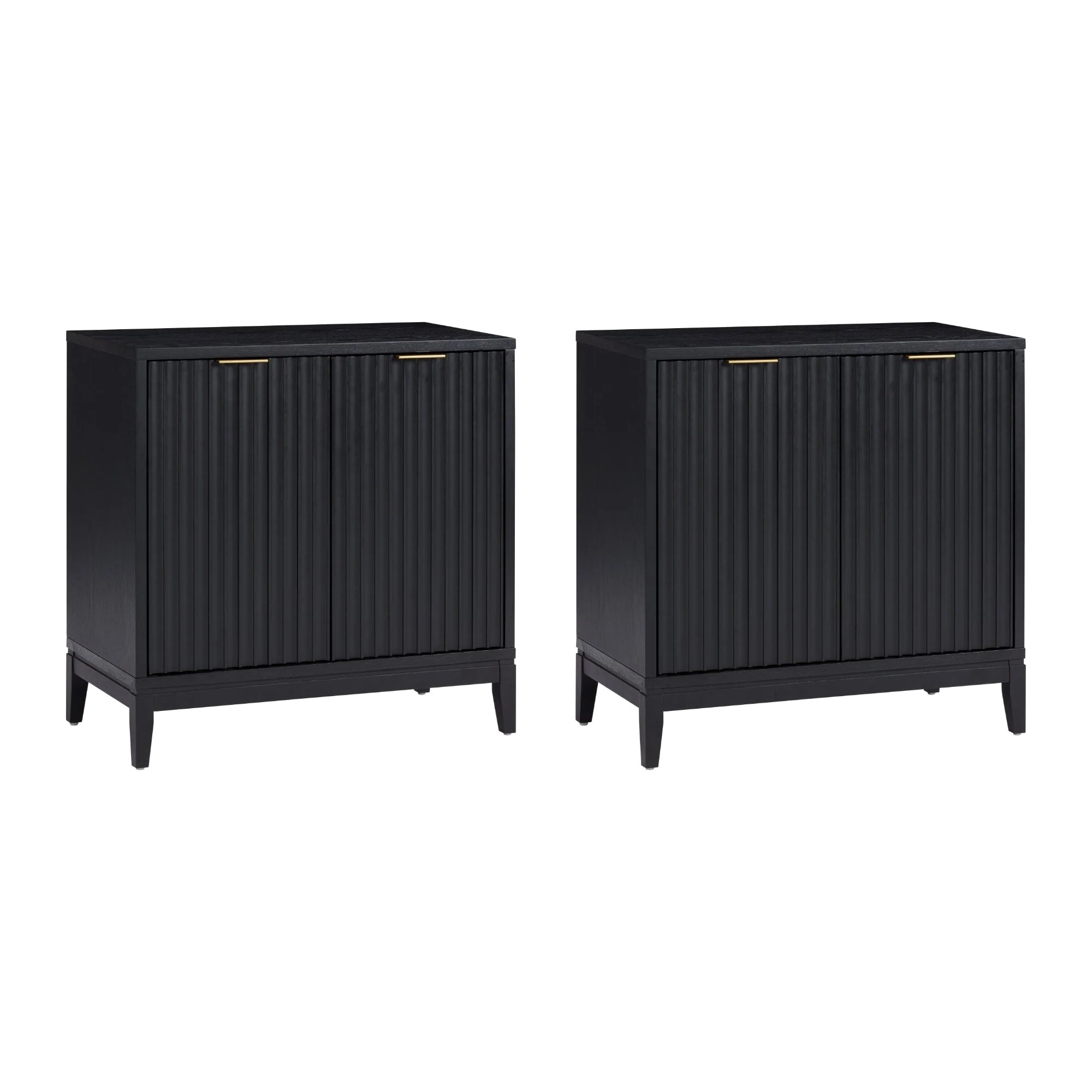 Jasper Modern Sideboard, Kitchen Storage Cabinet with Fluted Doors