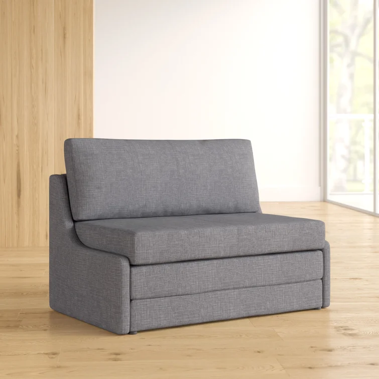 Sabine 43.31" Upholstered Sleeper Loveseat