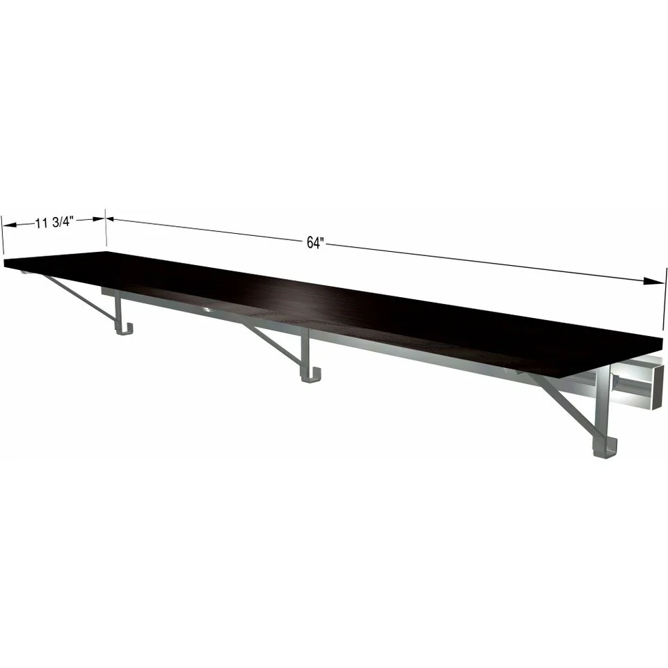 arrange a SPACE RCSS12 Single Wall Mounted Shelf (SHELF ONLY - no hang)