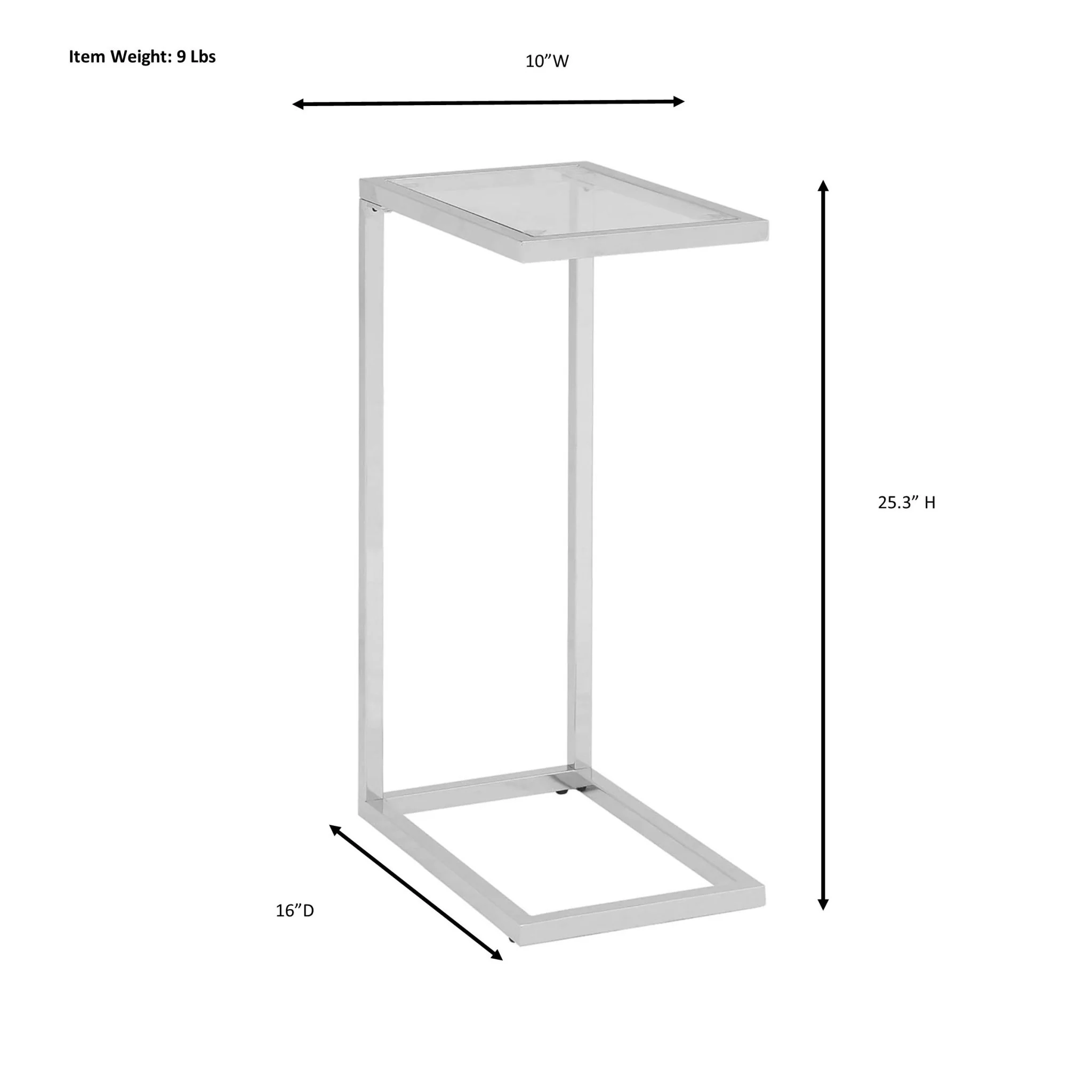 Aggie C-Form Accent Table