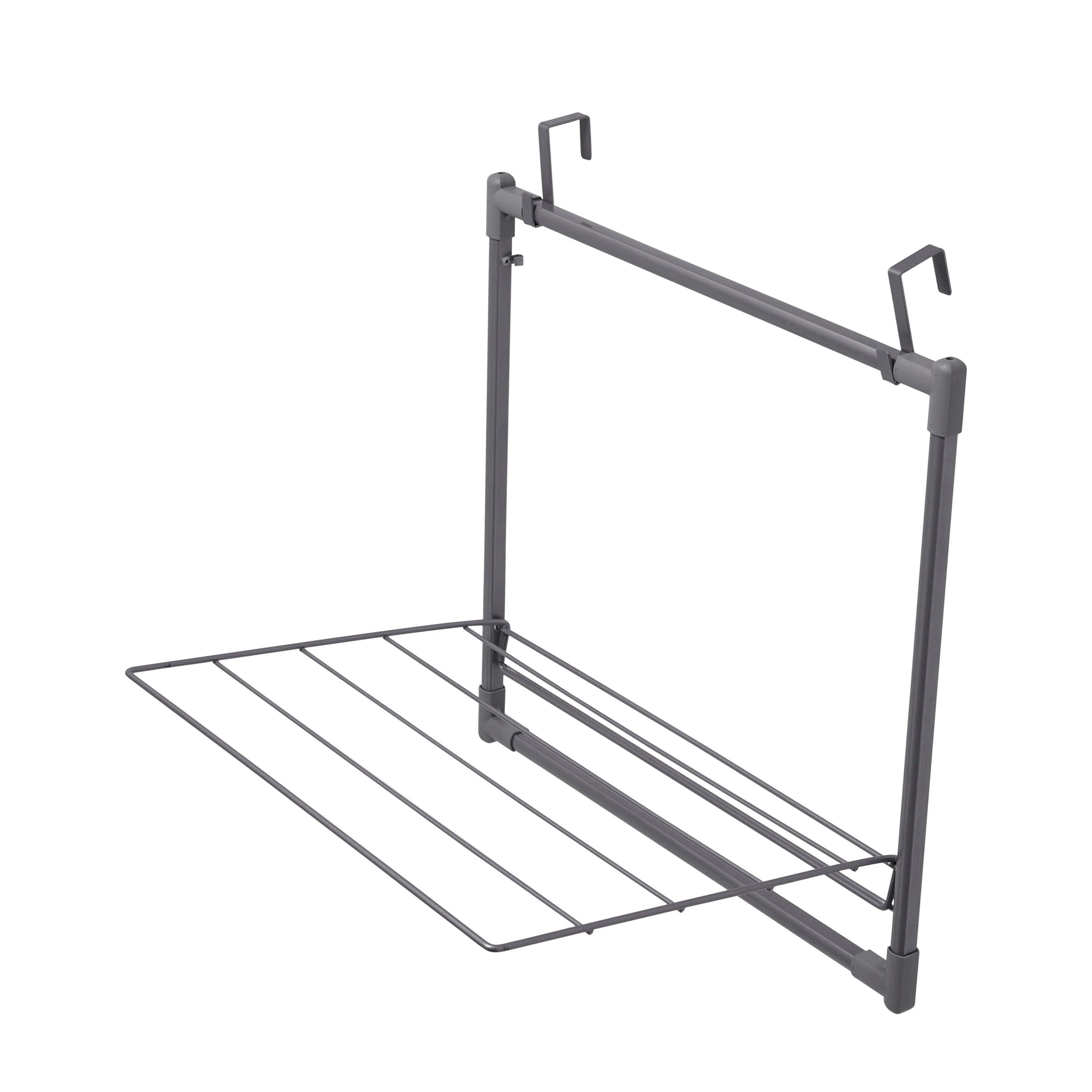 Household Essentials Metal Expandable Over the Door Drying Rack - 22.0