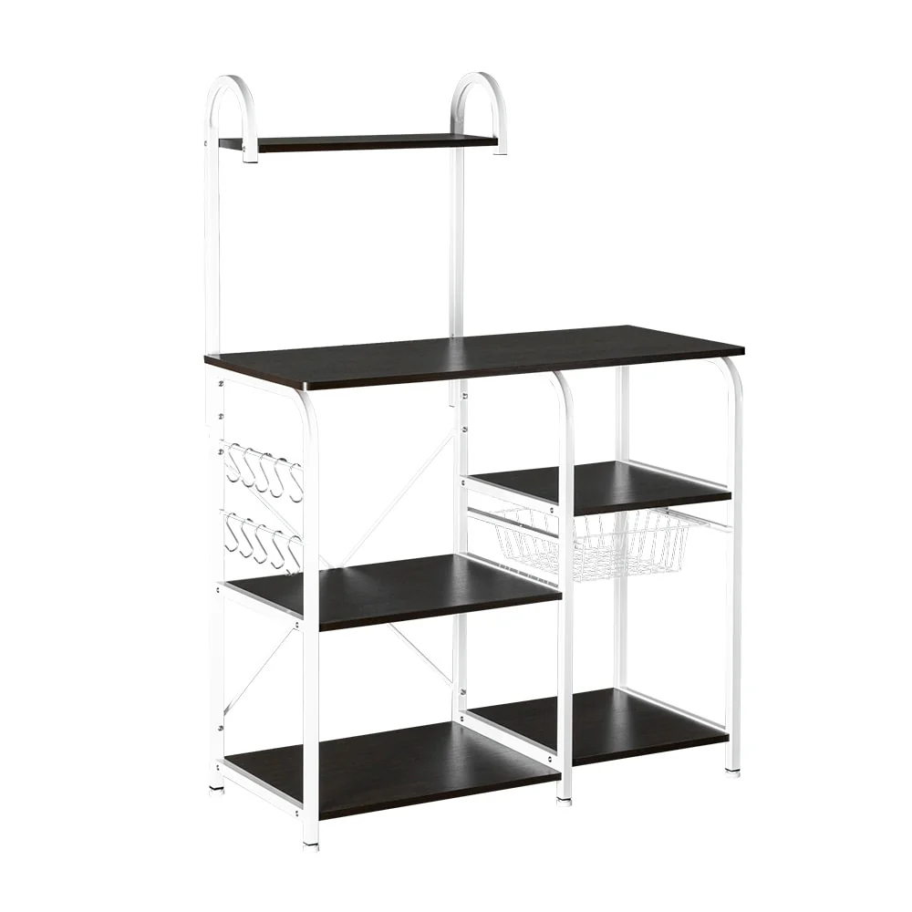 Kitchen Baker's Rack Utility 4-tier Microwave Stand