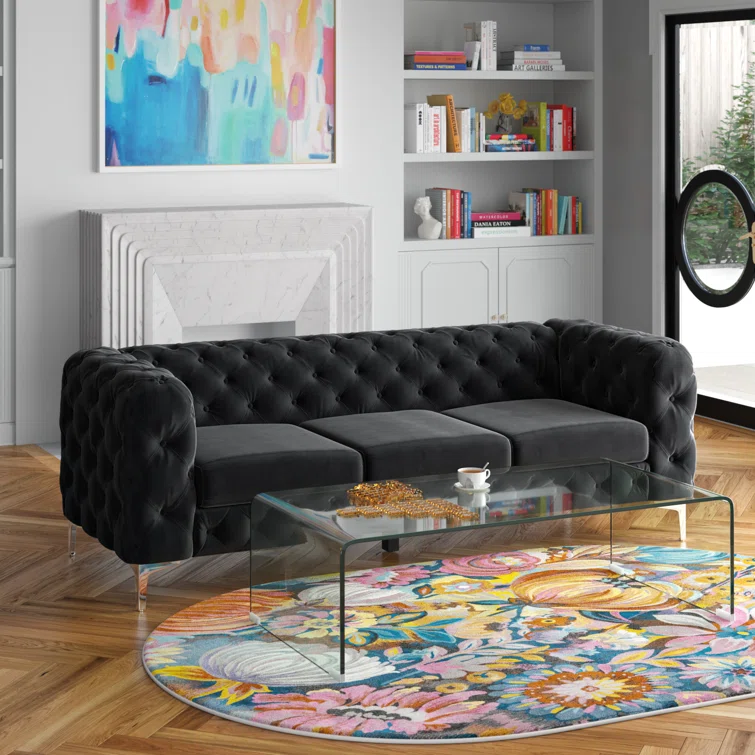 Graford 85.5'' Velvet Sofa