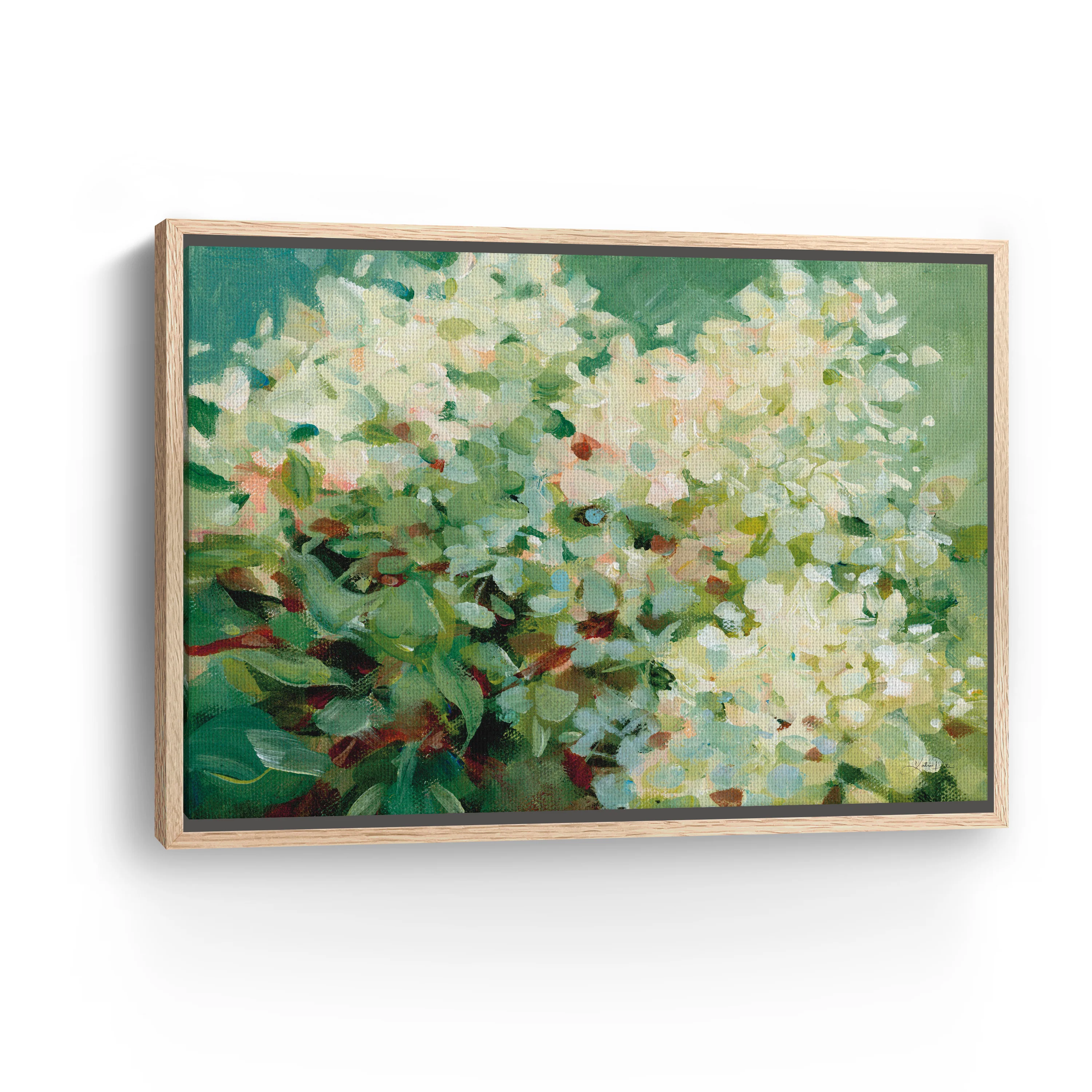 Humble Hydrangea Canvas Giclee