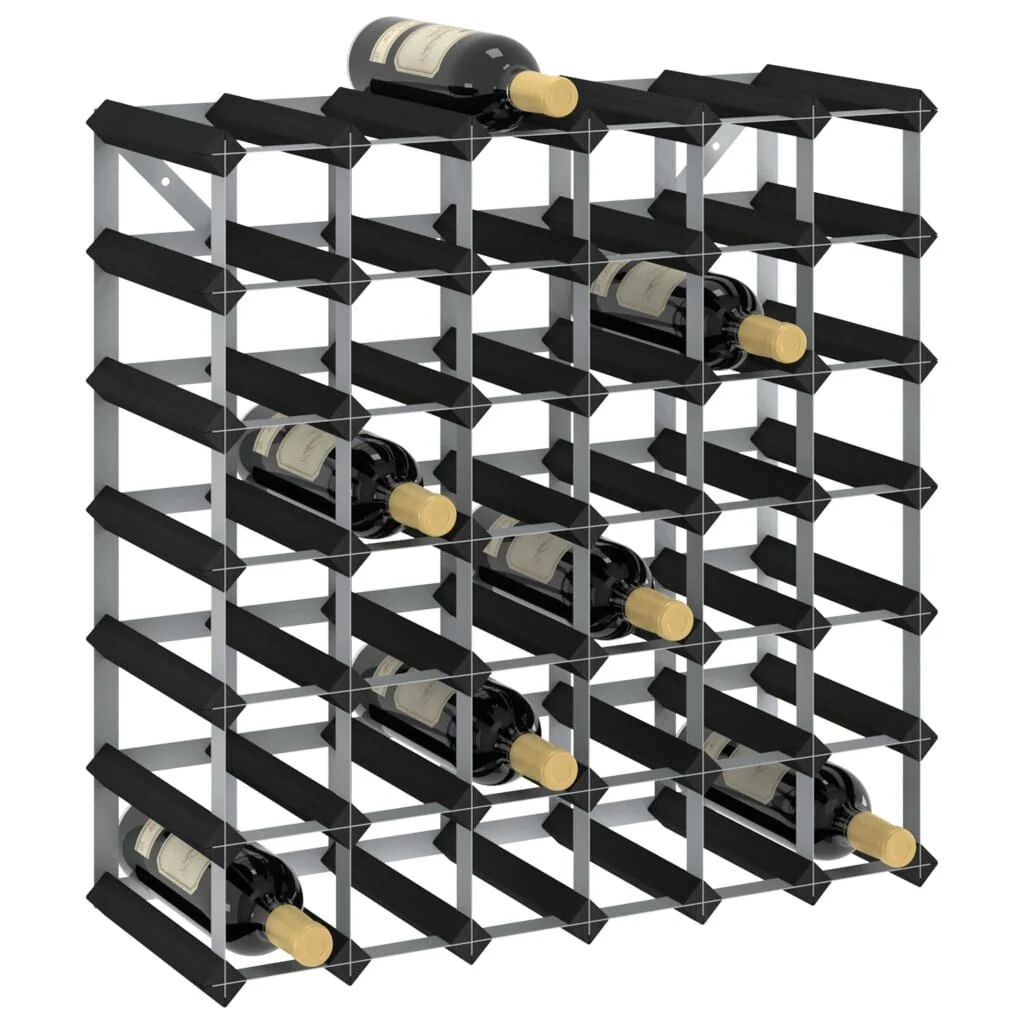 vidaXL Countertop Wine Rack Bottle Holder Wine Storage Organizer Solid Wood