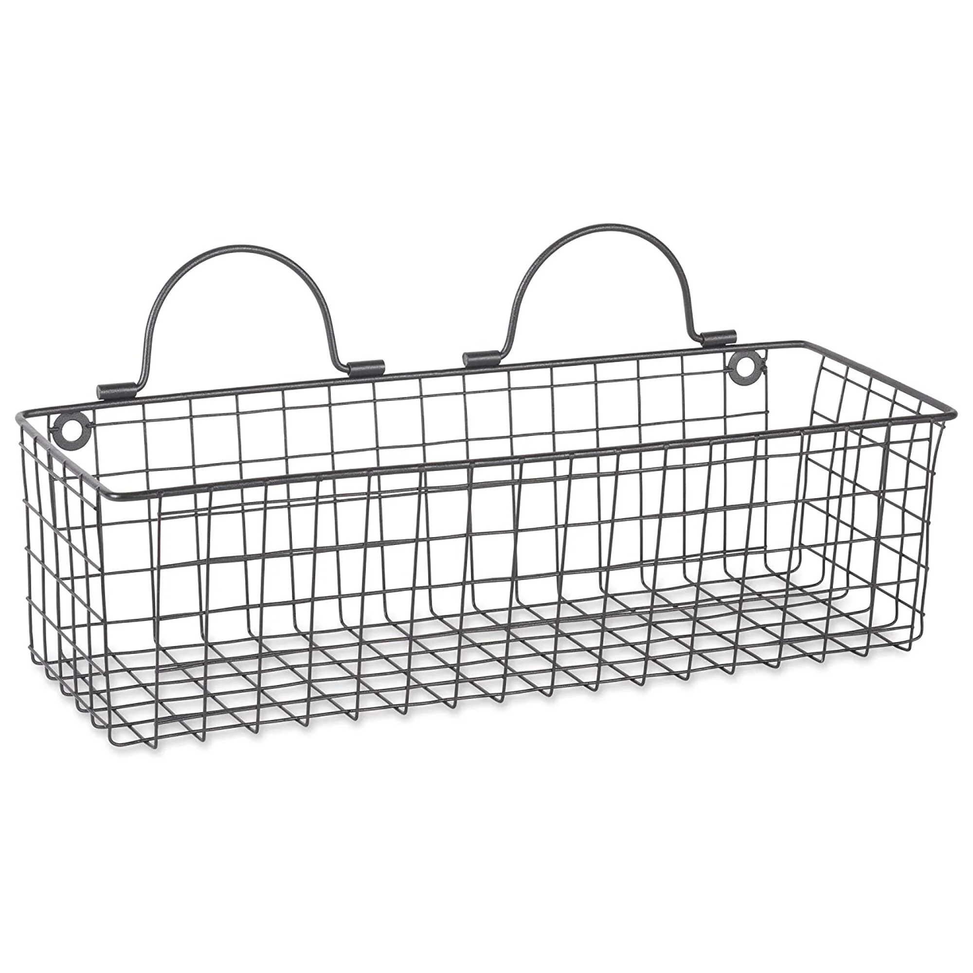 DII Wire Wall Basket(Set of 2) Grey