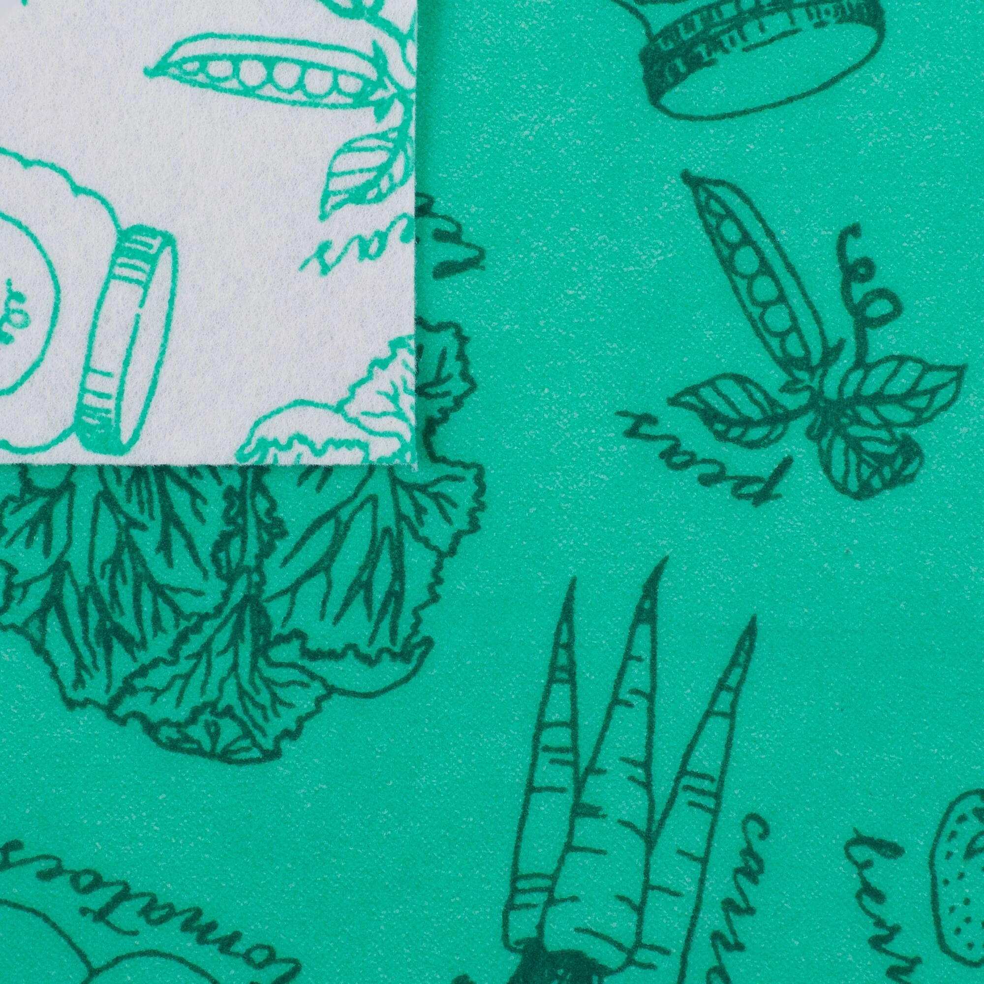 DII Nautical Blue Market Print Fridge Liner (Set of 6)