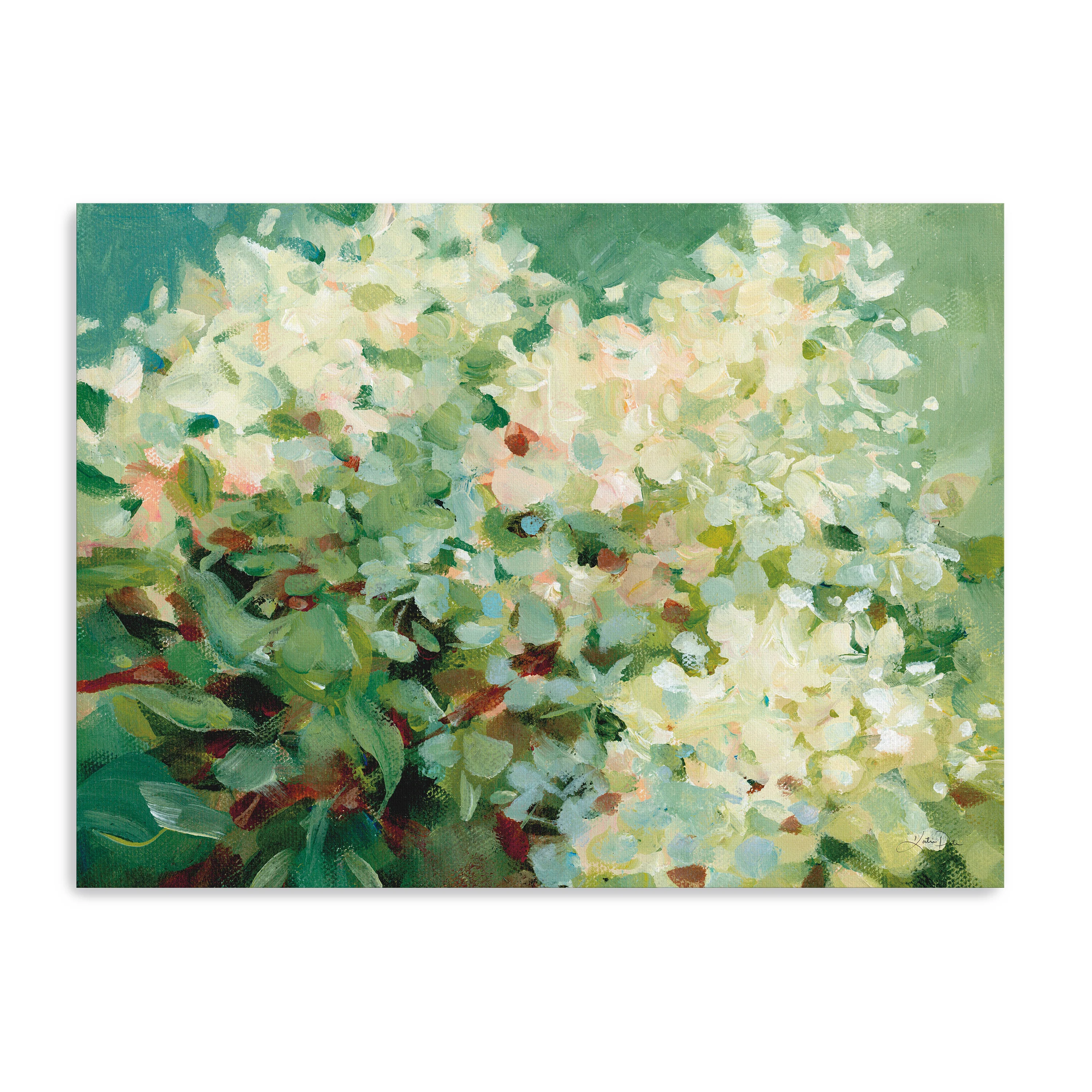 Humble Hydrangea Canvas Giclee