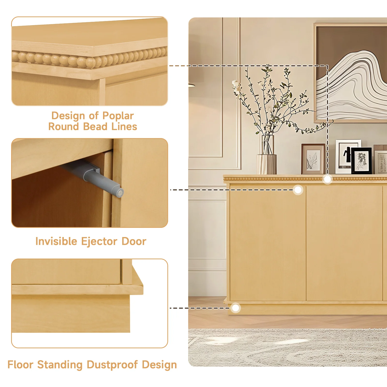 Classic Wooden Sideboard