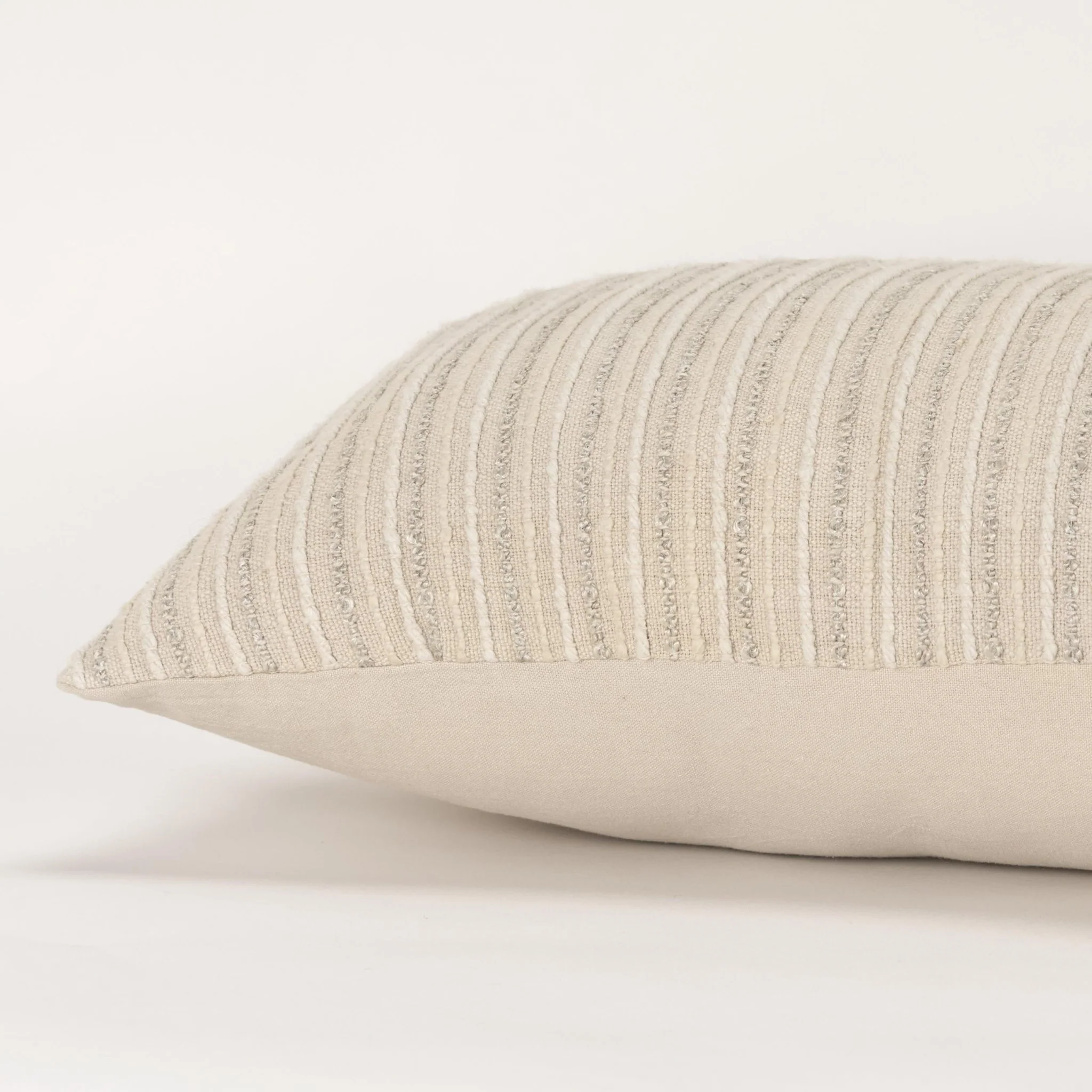 Woven Stripe Lumbar Pillow