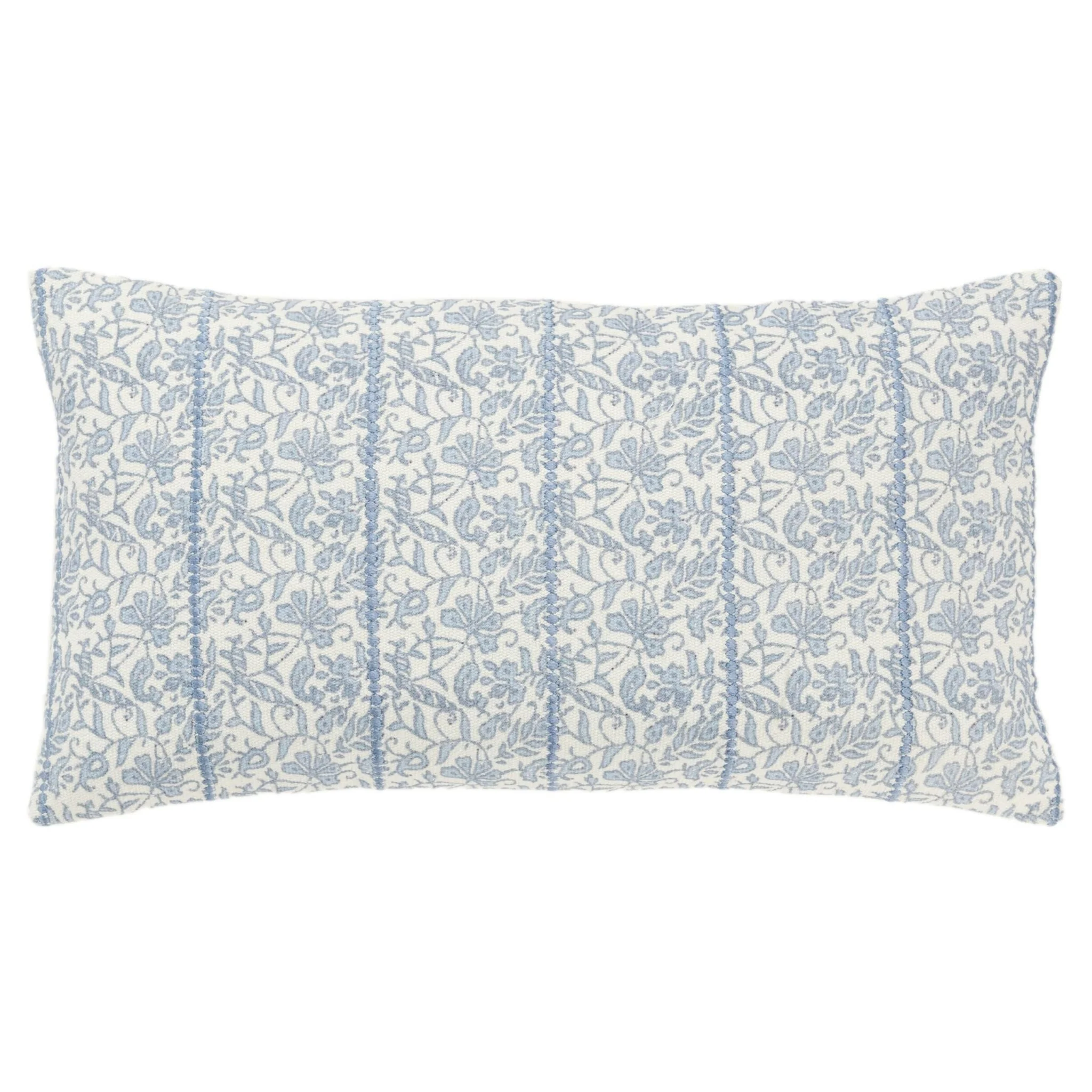 Botanical Pattern Lumbar Pillow