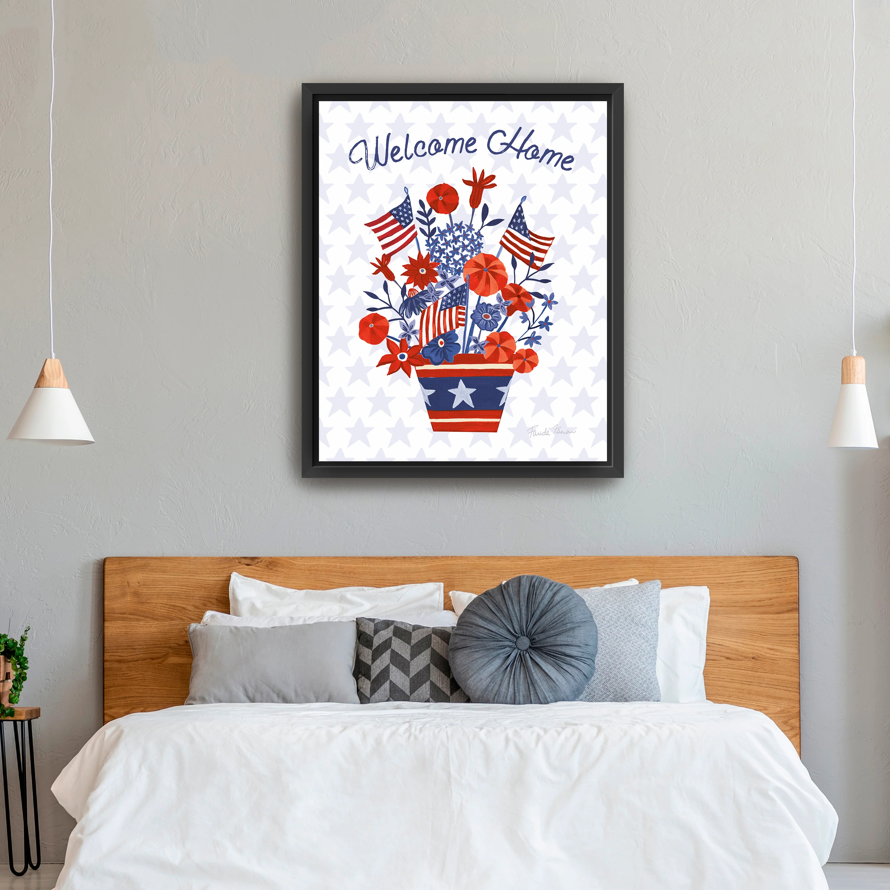 America the Beautiful III  Canvas Giclee