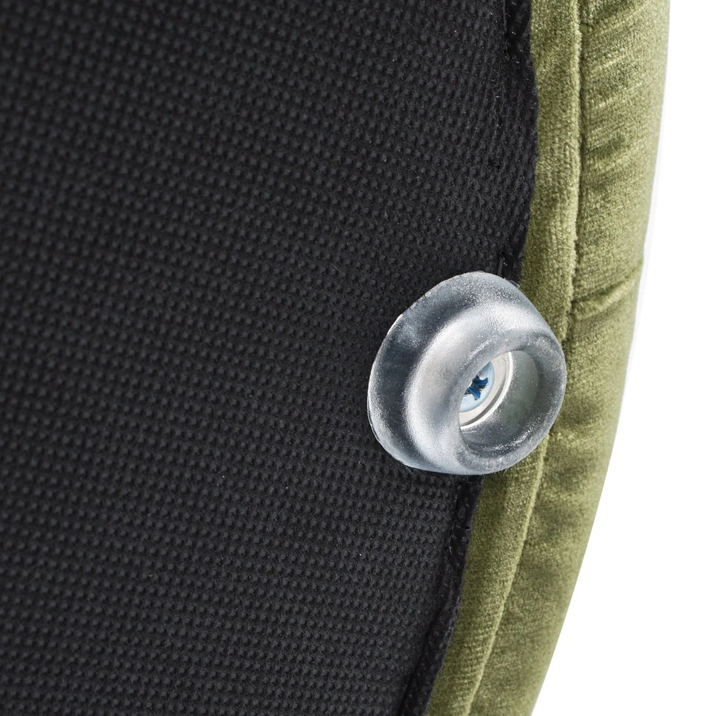 Capstone Oversized Round Ottoman with Hidden Storage Compartment