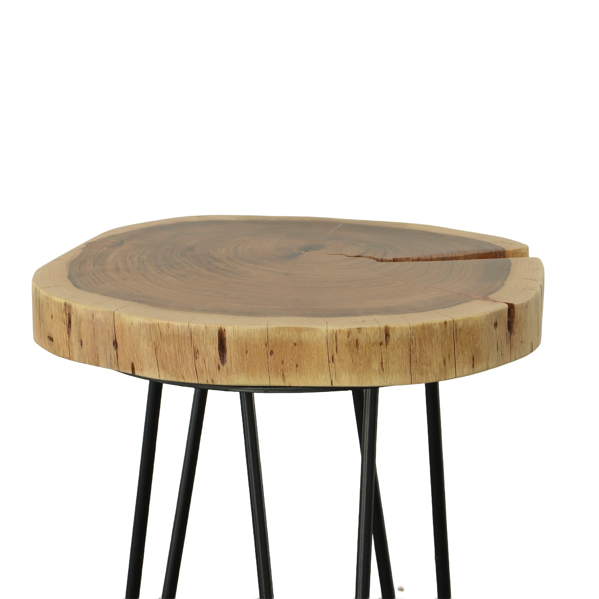 Seti Live Edge Accent Table