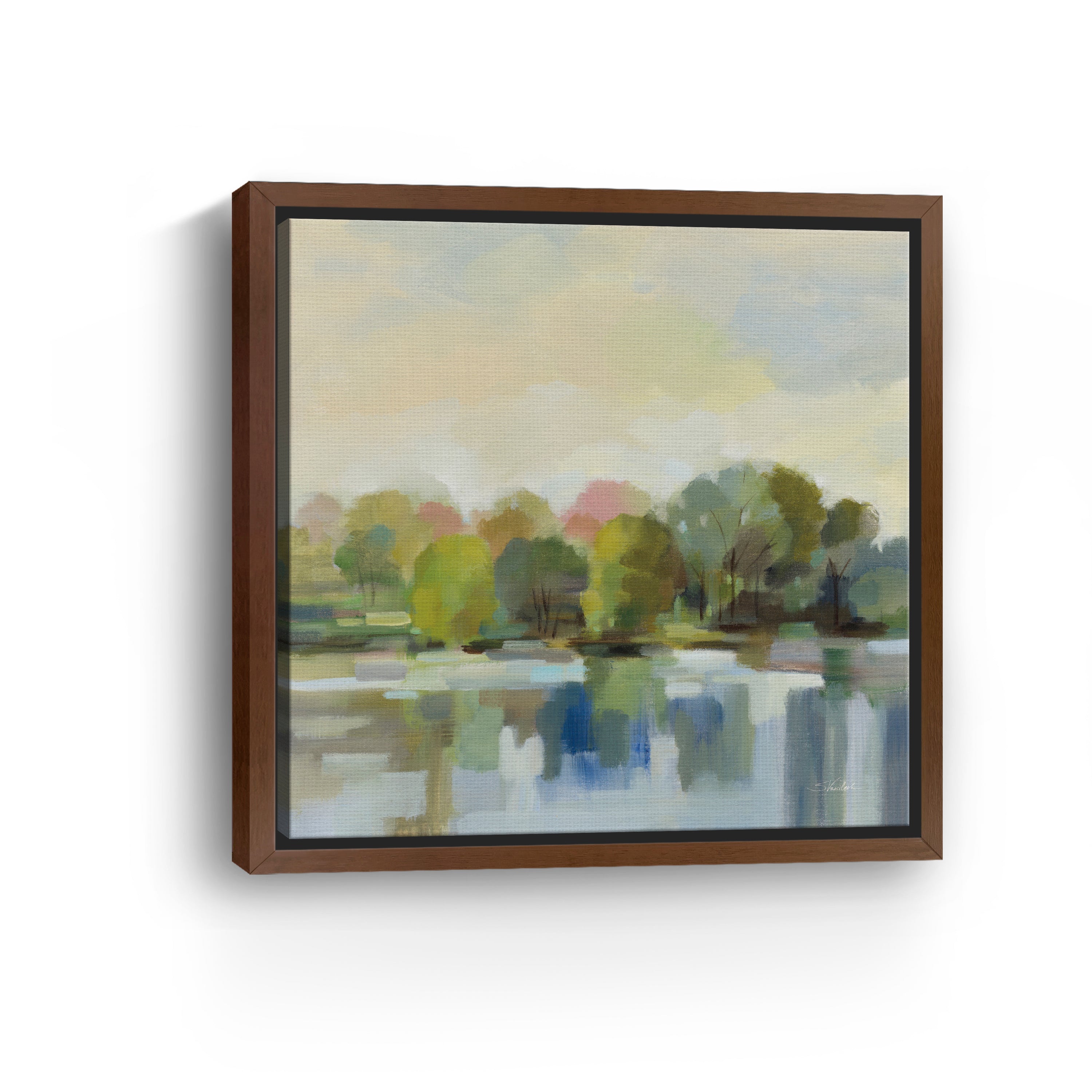 Spring Willows Canvas Giclee