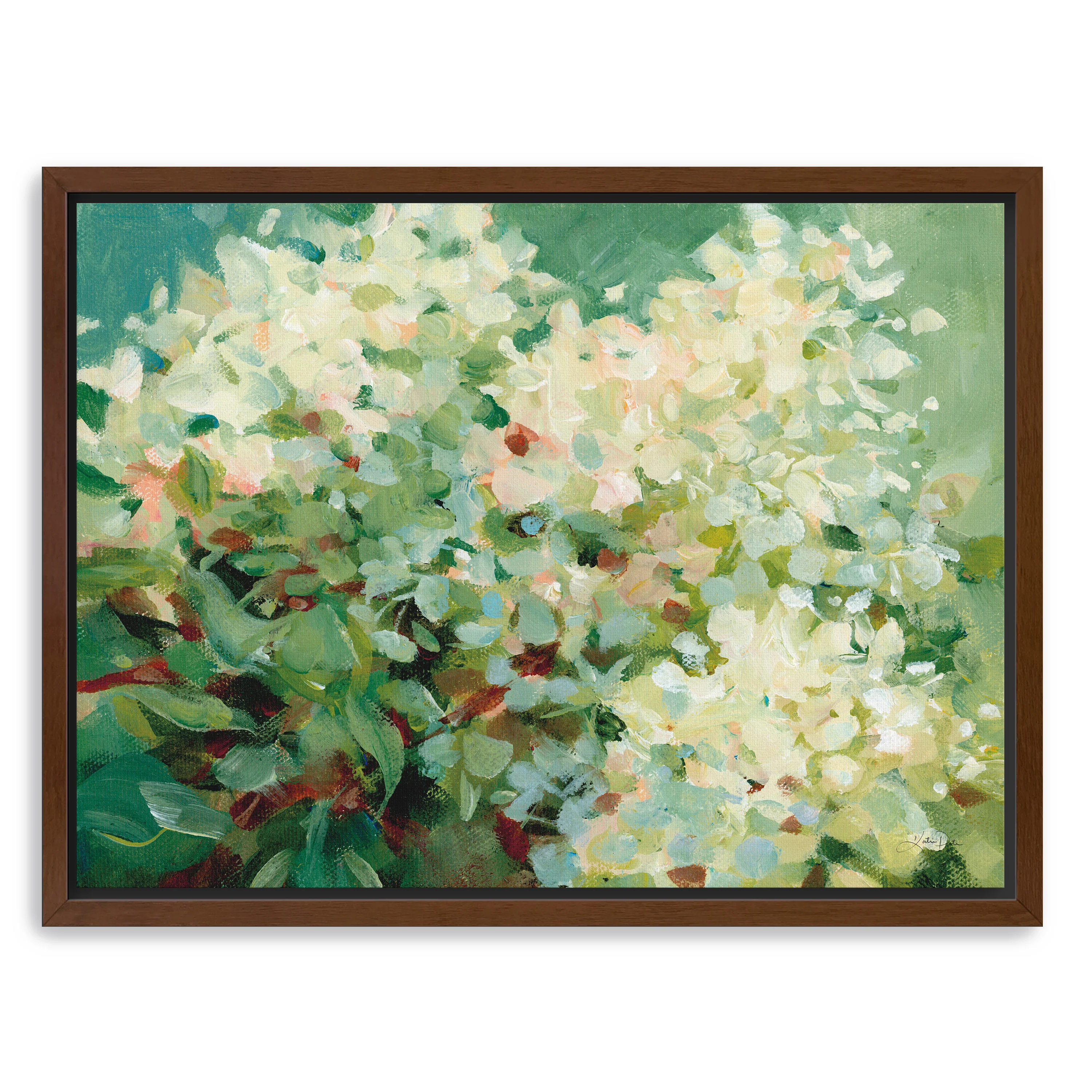 Humble Hydrangea Canvas Giclee