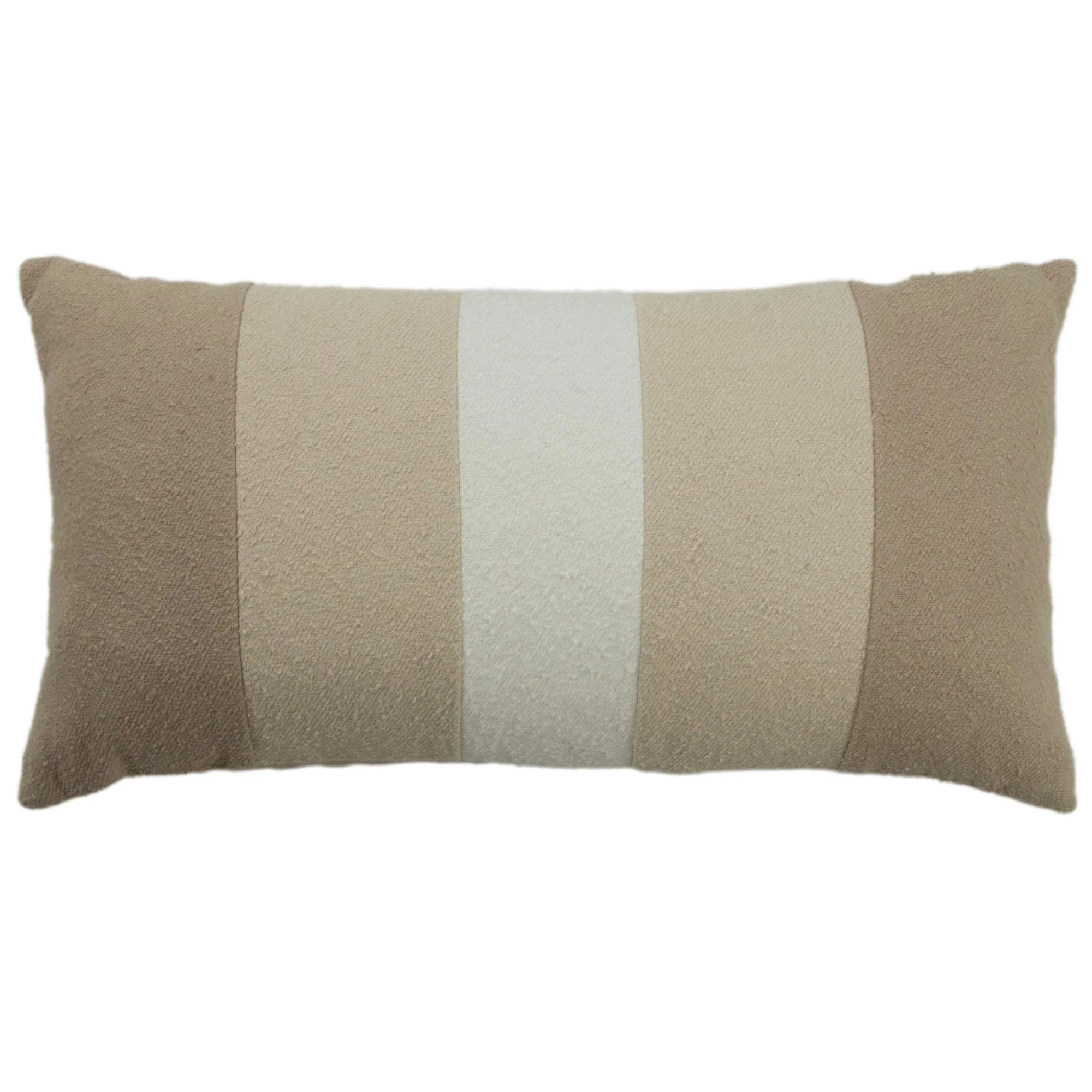 Woven 100% Cotton Stripe Decorative Throw Pillow