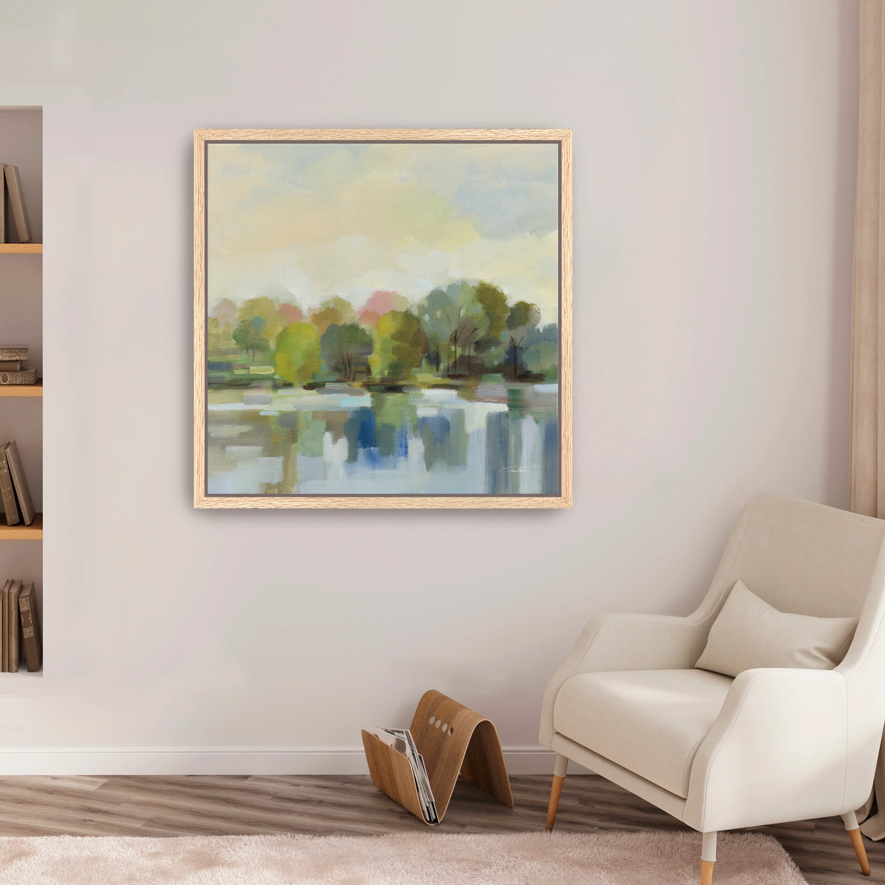 Spring Willows Canvas Giclee