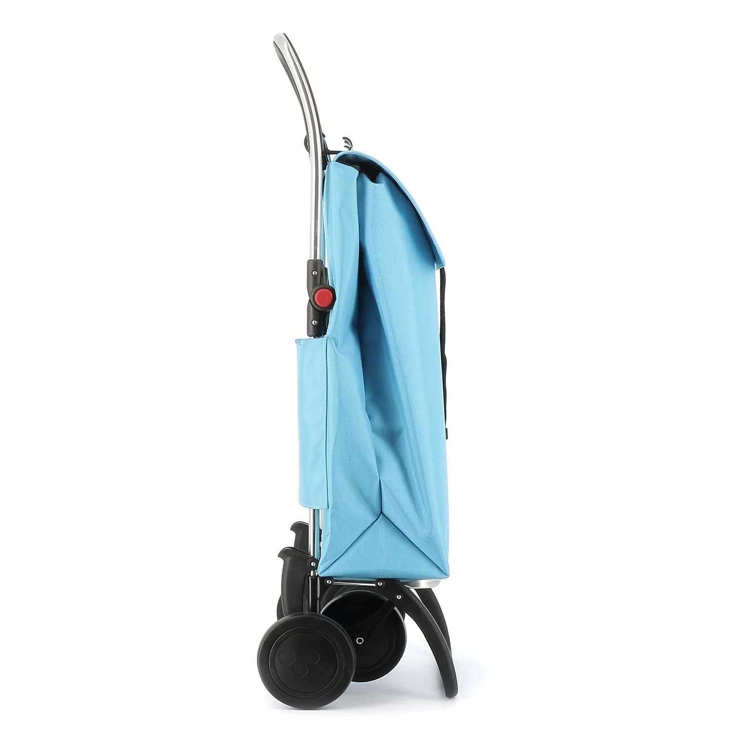 Rolser I-Max MF 4 Wheel Foldable Shopping Trolley - 15.35 in. W x 41.34 in. H x 12.6 in. D