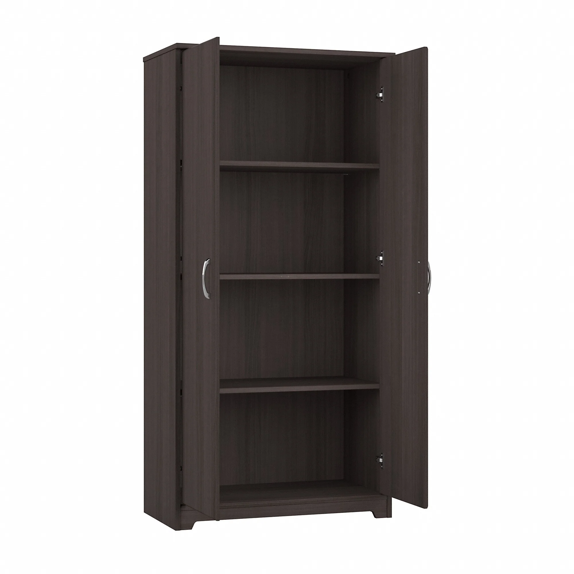 Cabot Tall Kitchen Pantry Cabinet with Doors by Bush Furniture