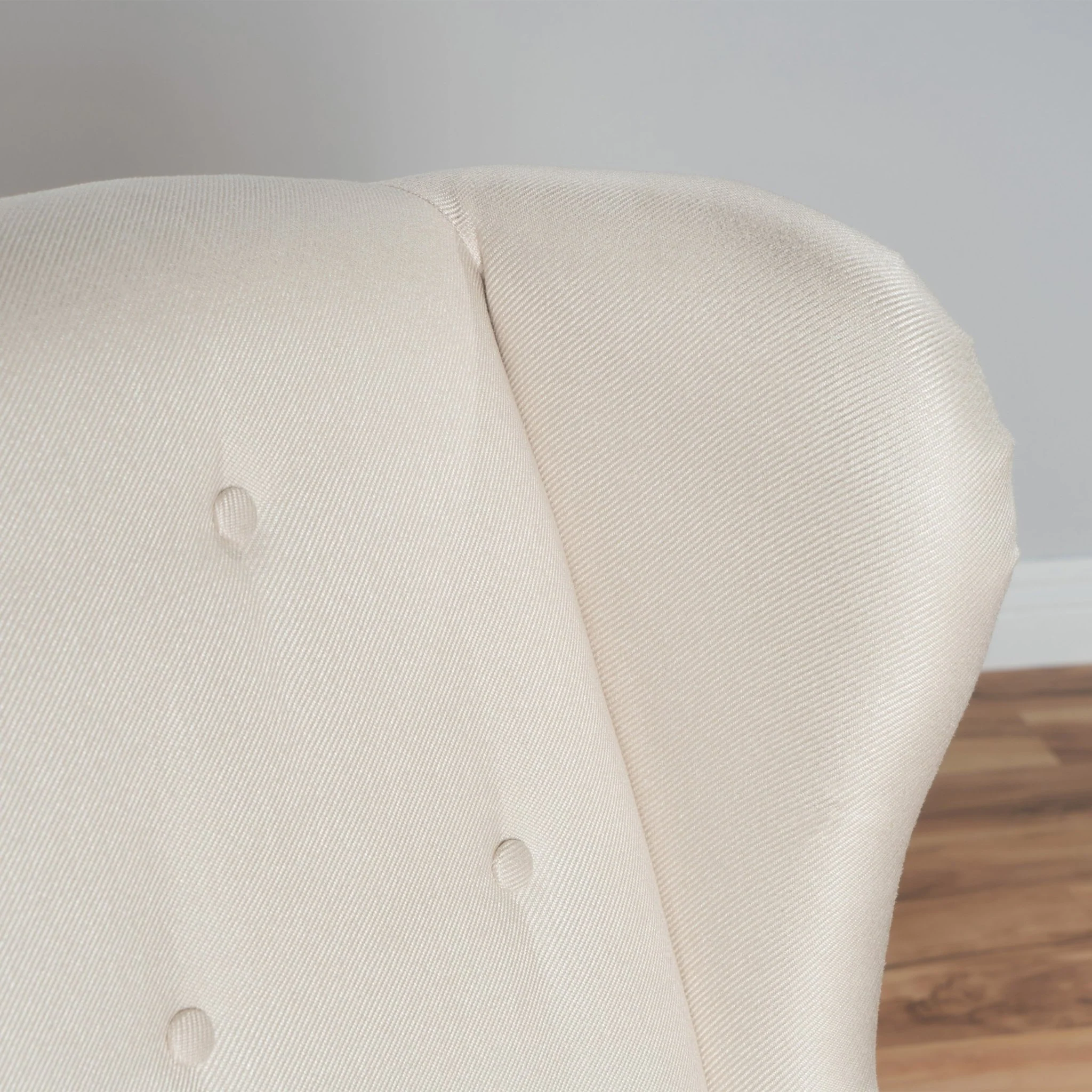 Valsa Upholstered Accent Chair with Nailhead Trim and Wing Back