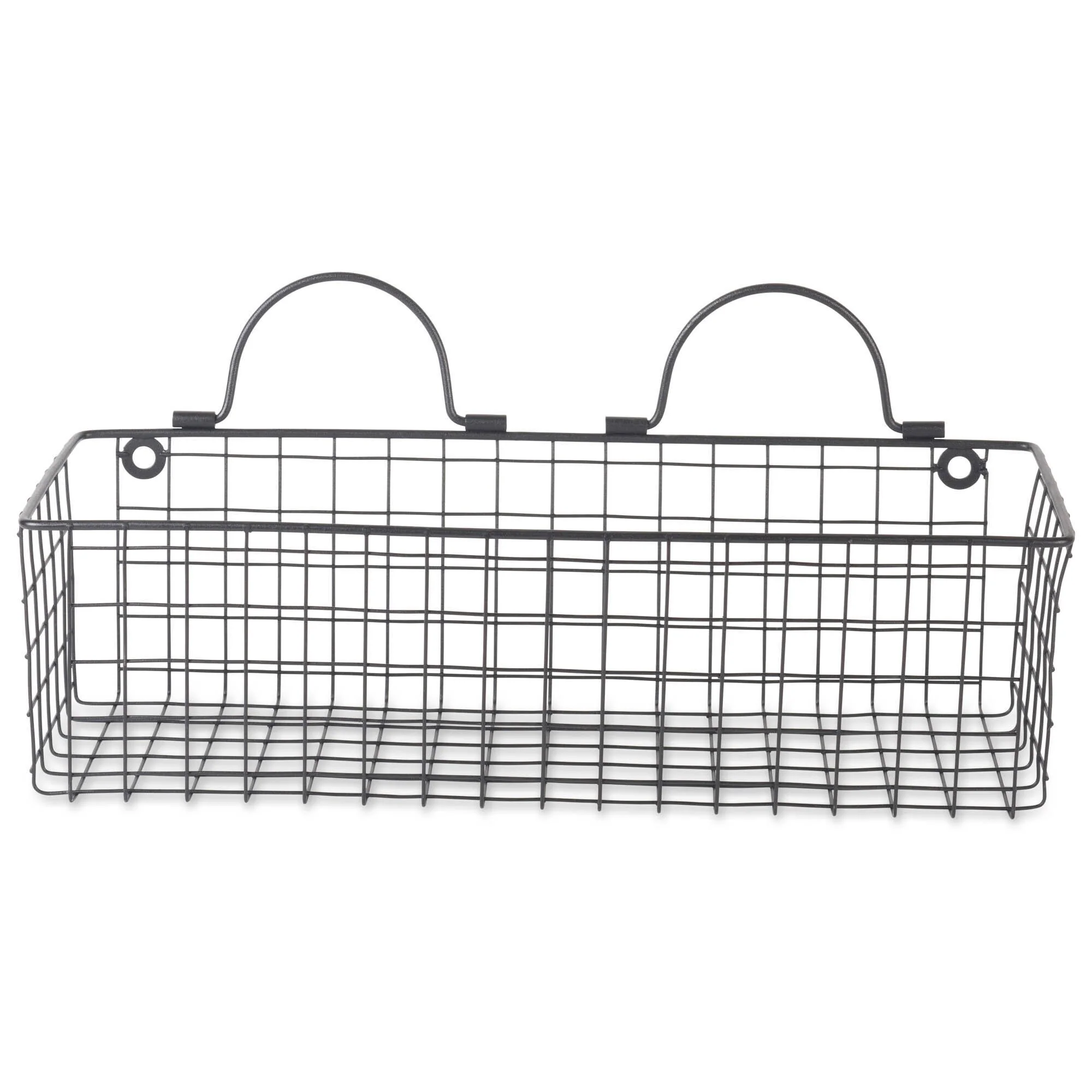 DII Wire Wall Basket(Set of 2) Grey