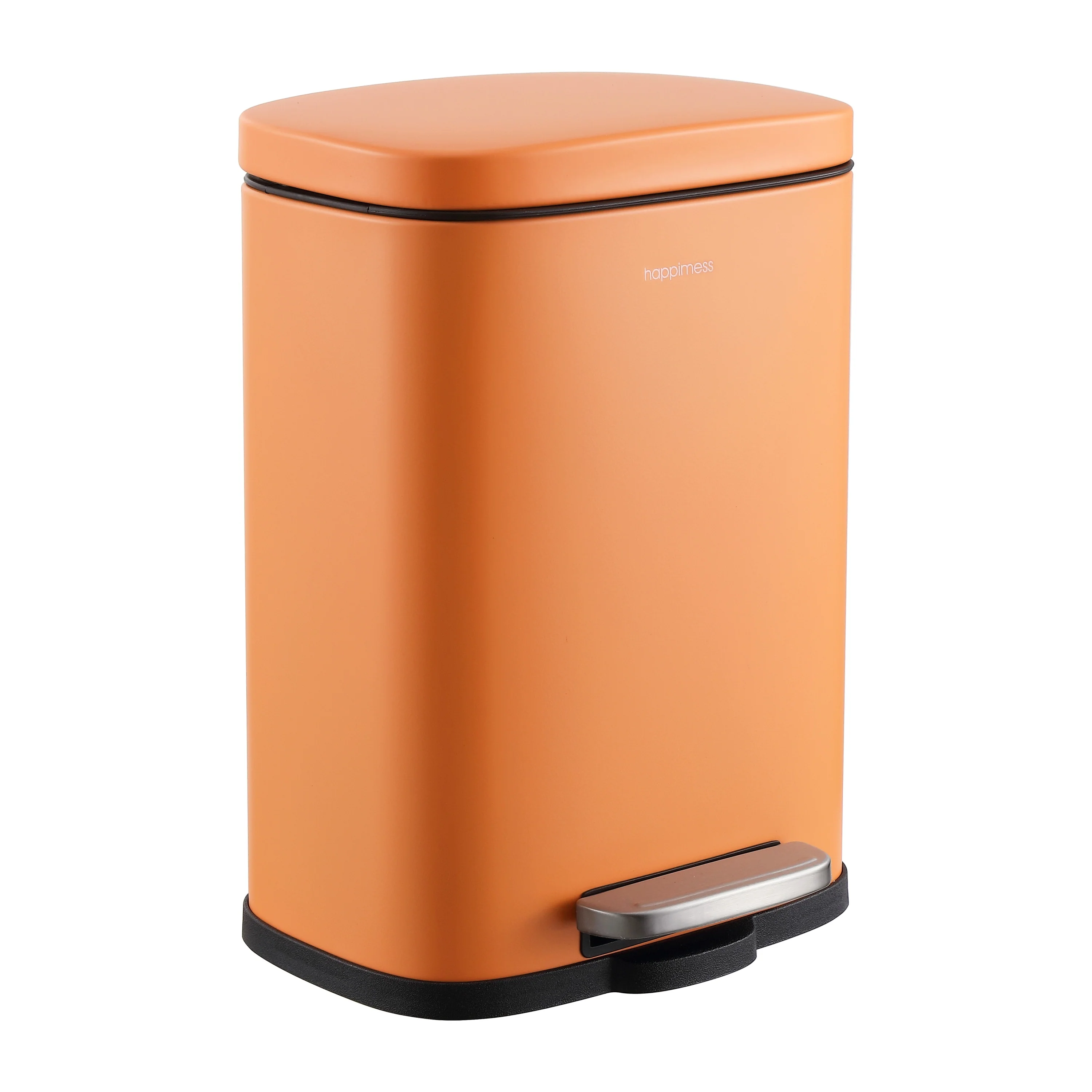 happimess 13-Gallon Trash Can with Soft-Close Lid and FREE Mini Trash Can