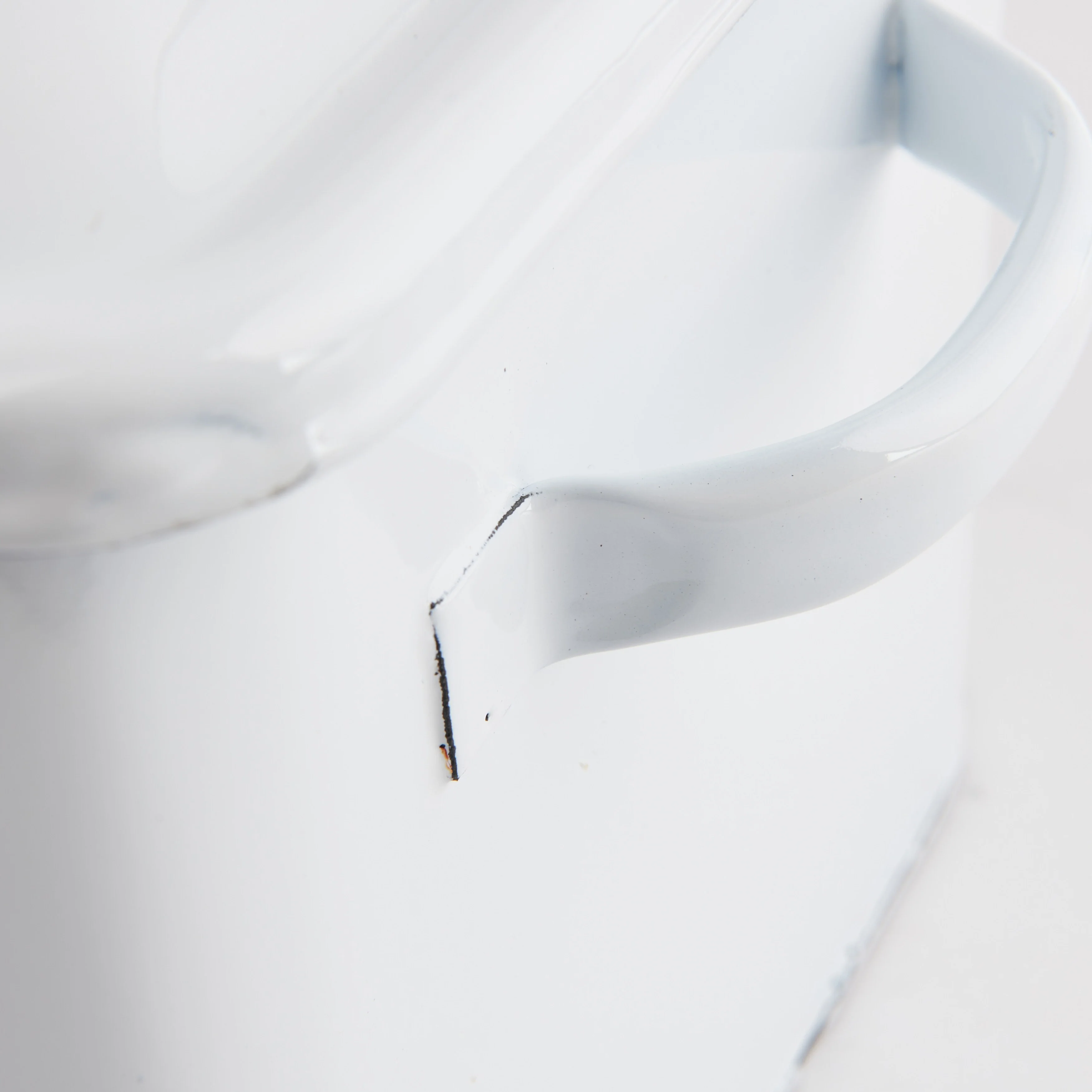 Enameled Metal First Aid Box with Lid and Swiss Cross