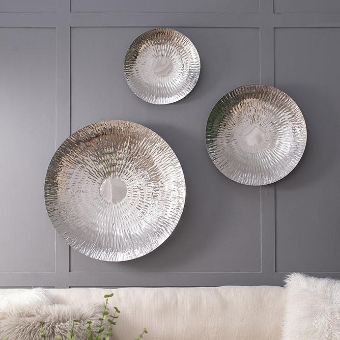 3-Piece Wall Art with Stainless Steel Frame