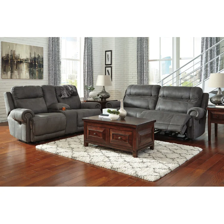 Skeete 91'' Upholstered Reclining Sofa
