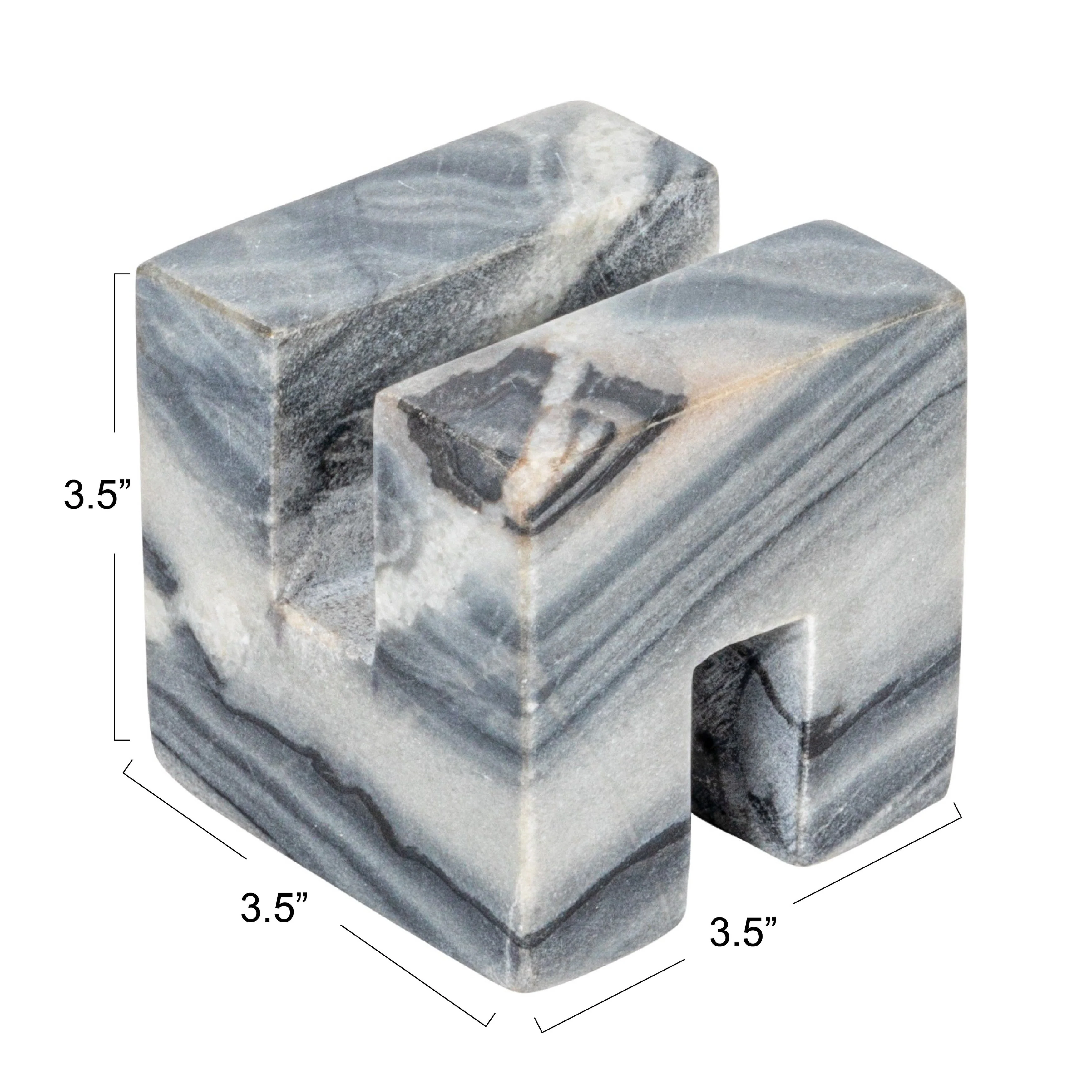 Contemporary Marble Cookbook Stand