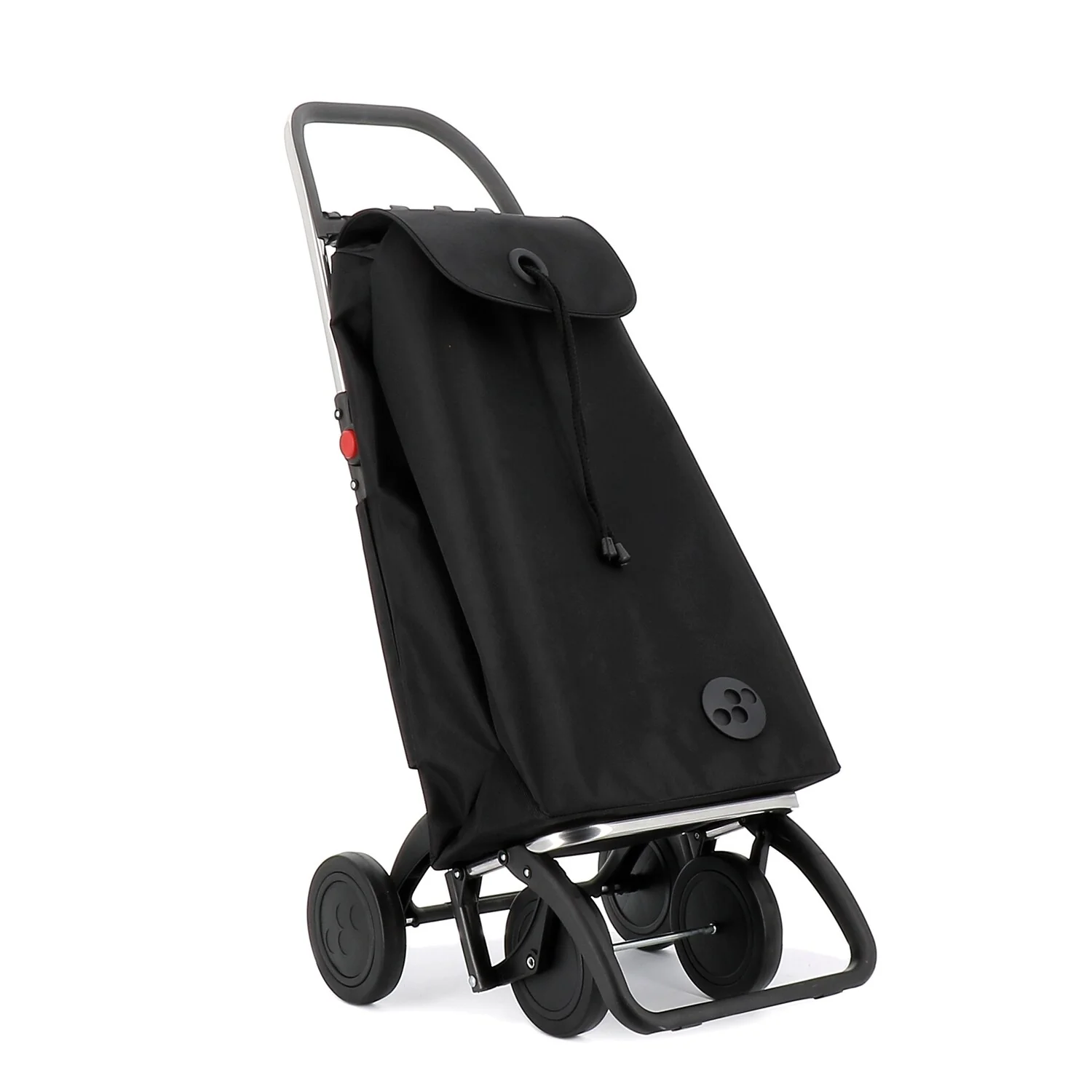 Rolser I-Max MF 4 Wheel Foldable Shopping Trolley - 15.35 in. W x 41.34 in. H x 12.6 in. D