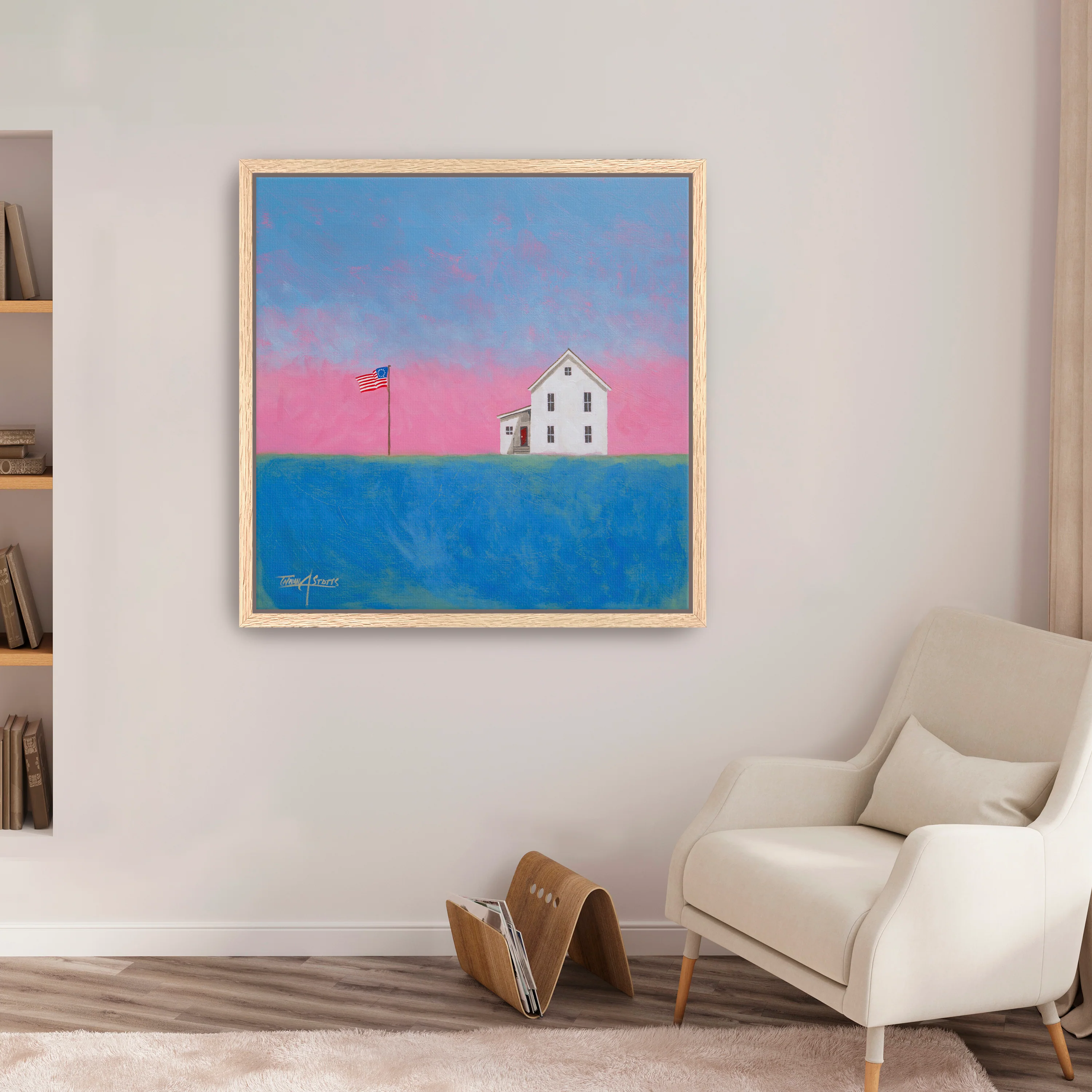 Echoes I Canvas Giclee