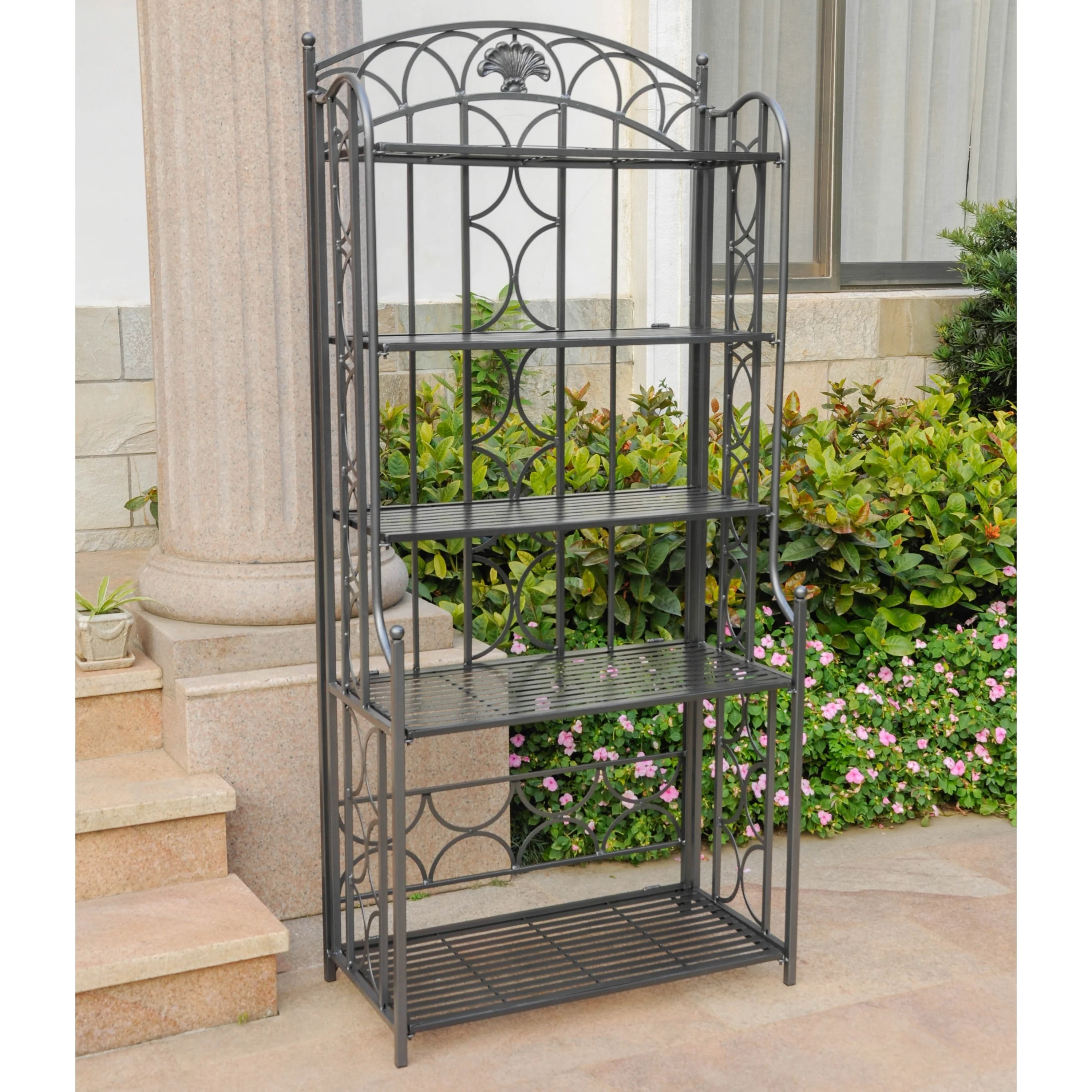 Mandalay 5-Tier Iron Baker's Rack