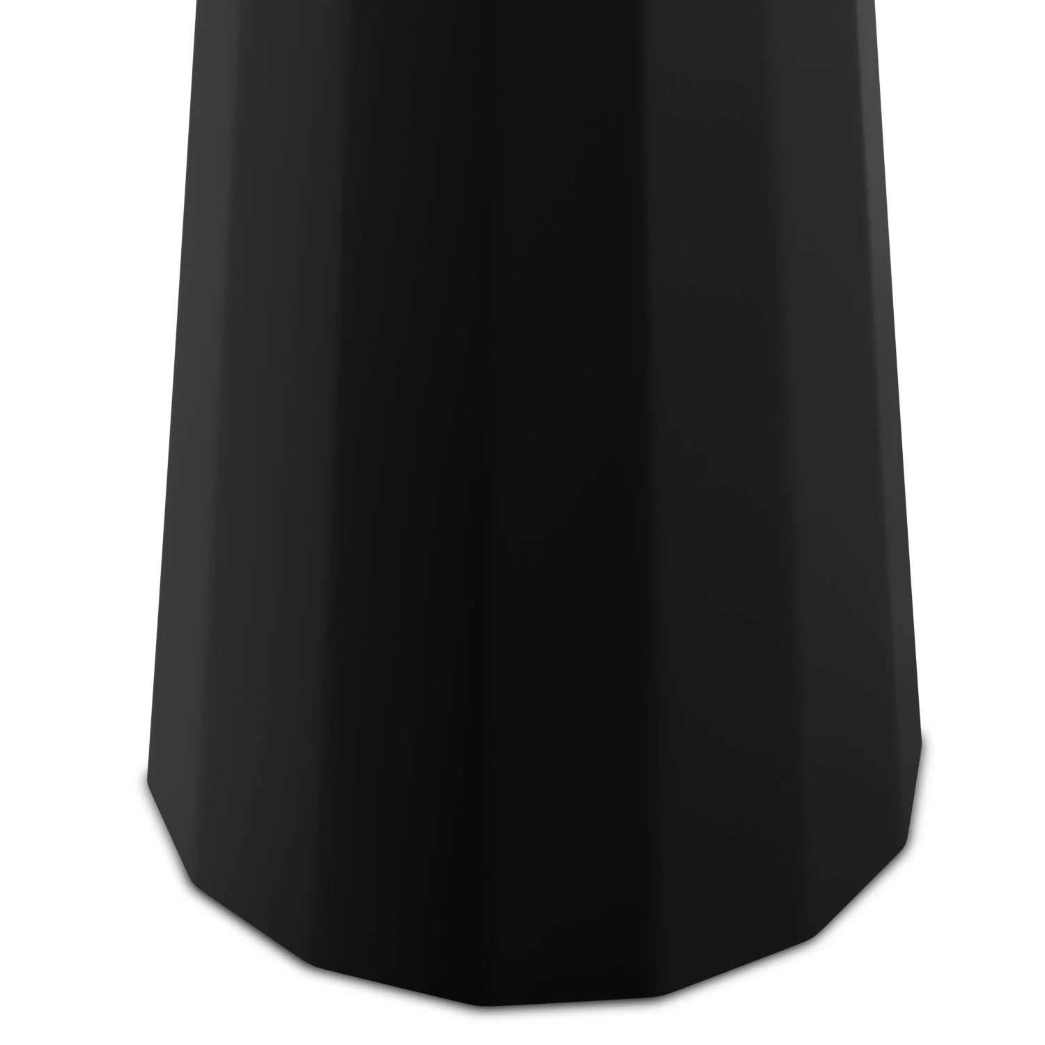 Pantomime Wooden Round Accent Table with Sculptural Design Base