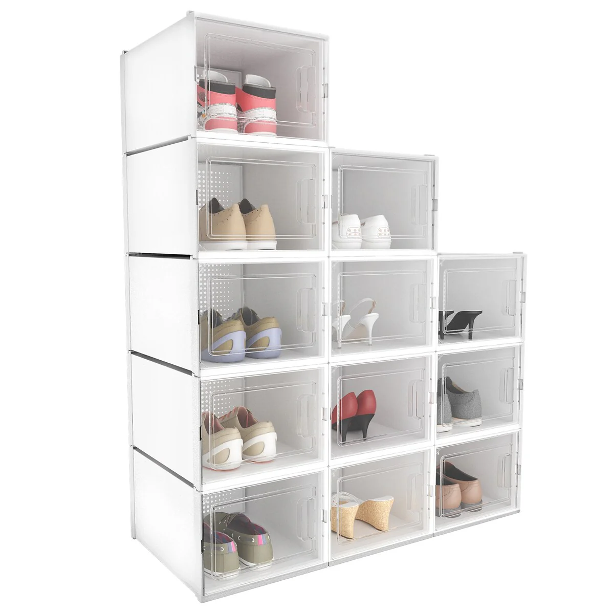 Modern Stackable Shoe Storage Box