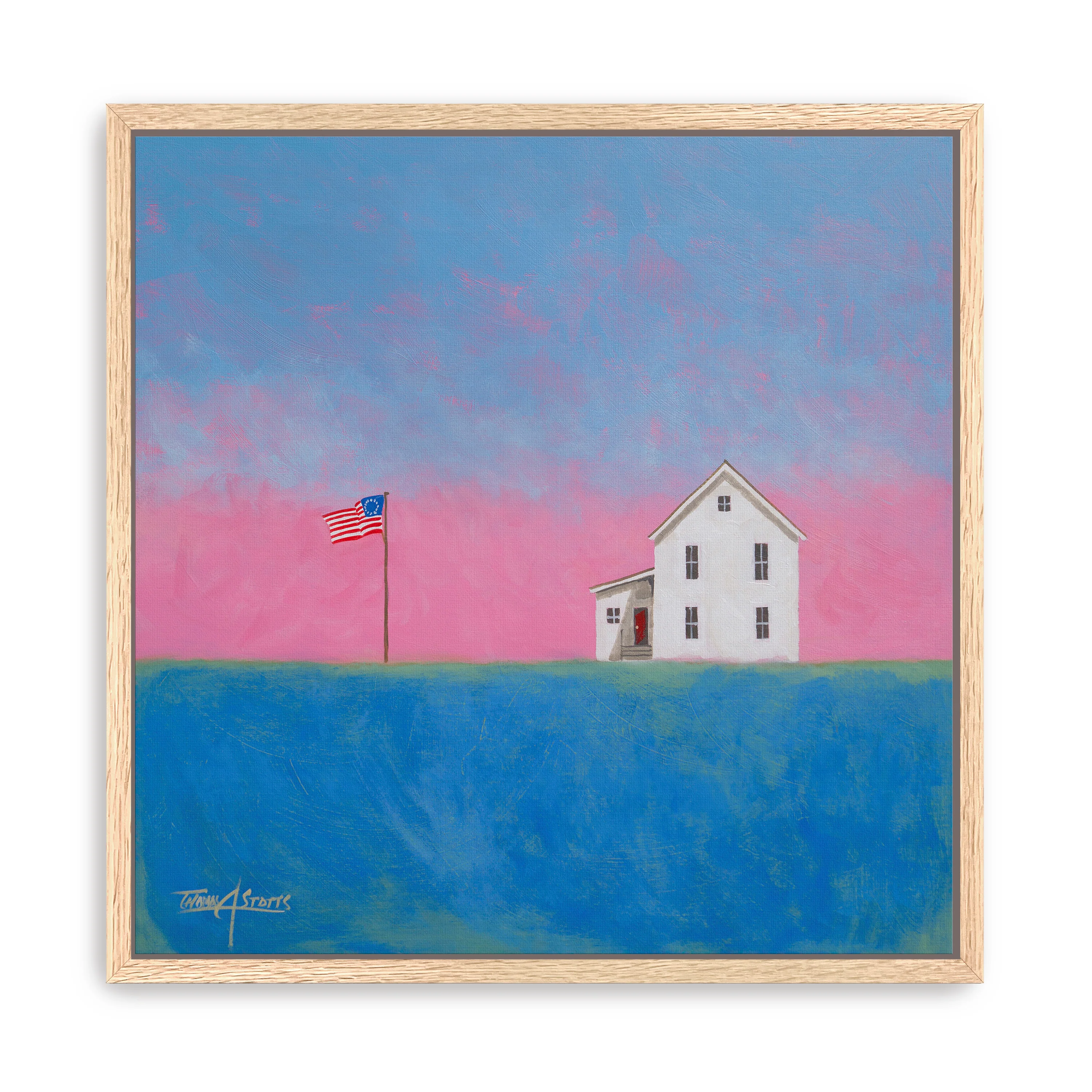 Echoes I Canvas Giclee