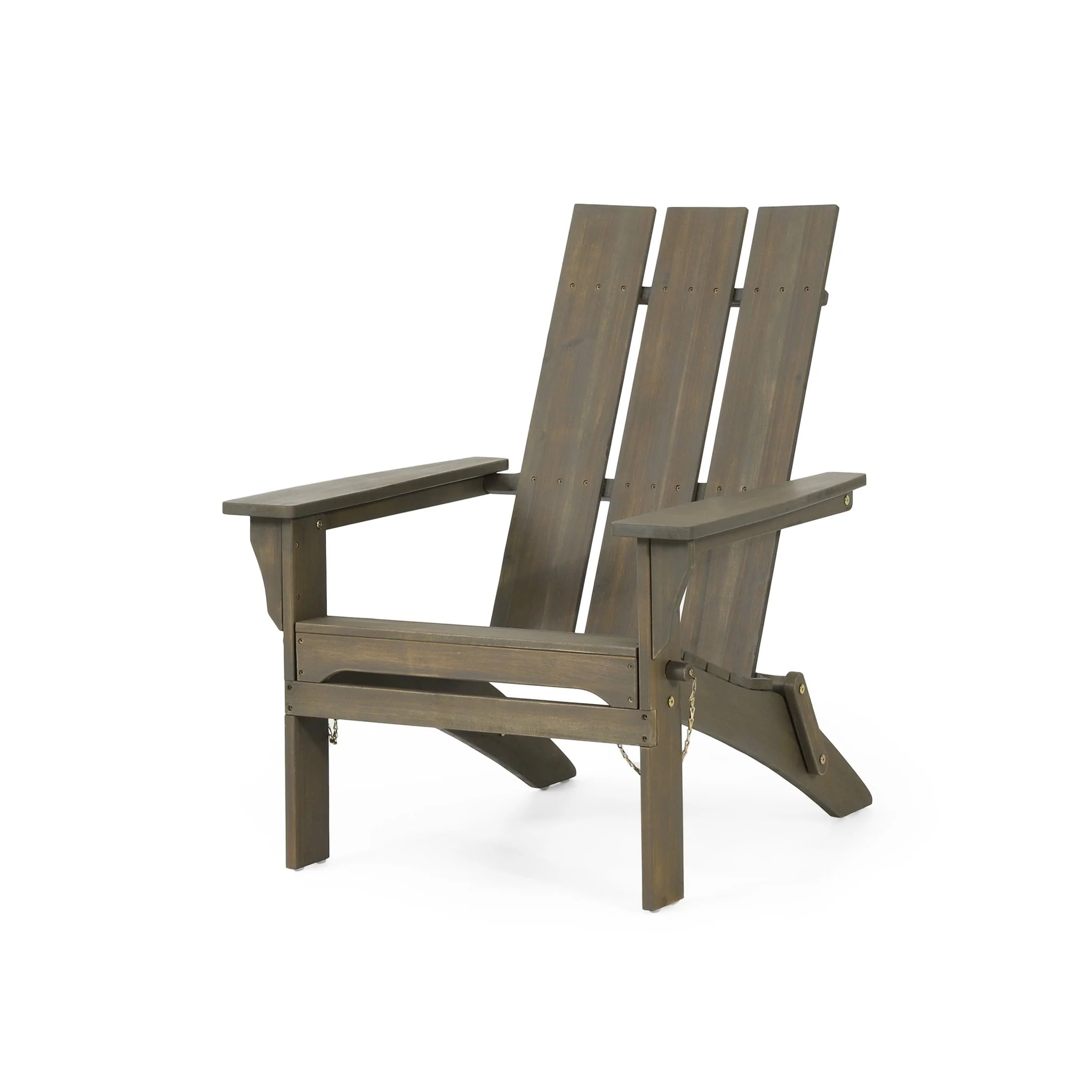 Aurascape Outdoor Acacia Wood Foldable Adirondack Chair