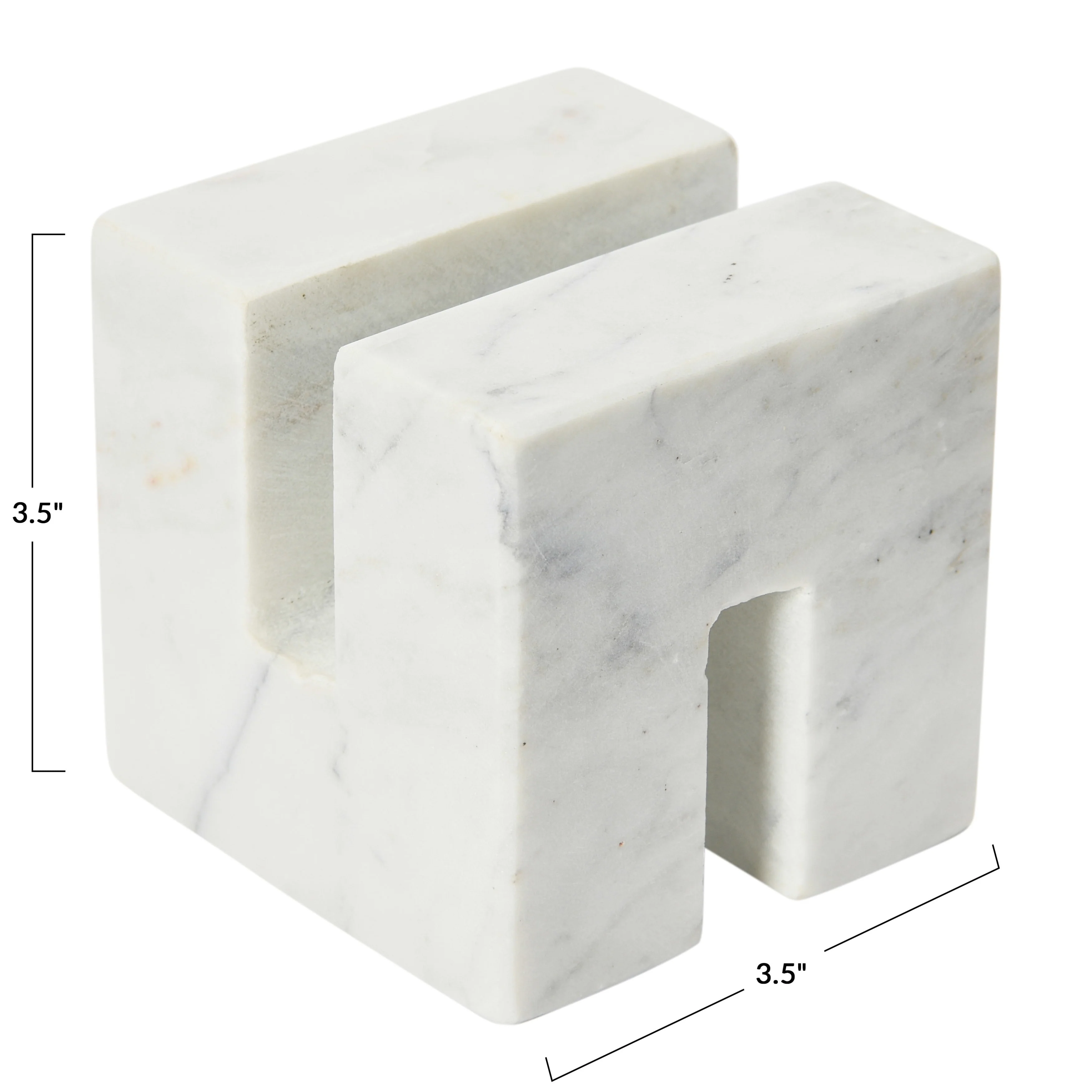 Contemporary Marble Cookbook Stand