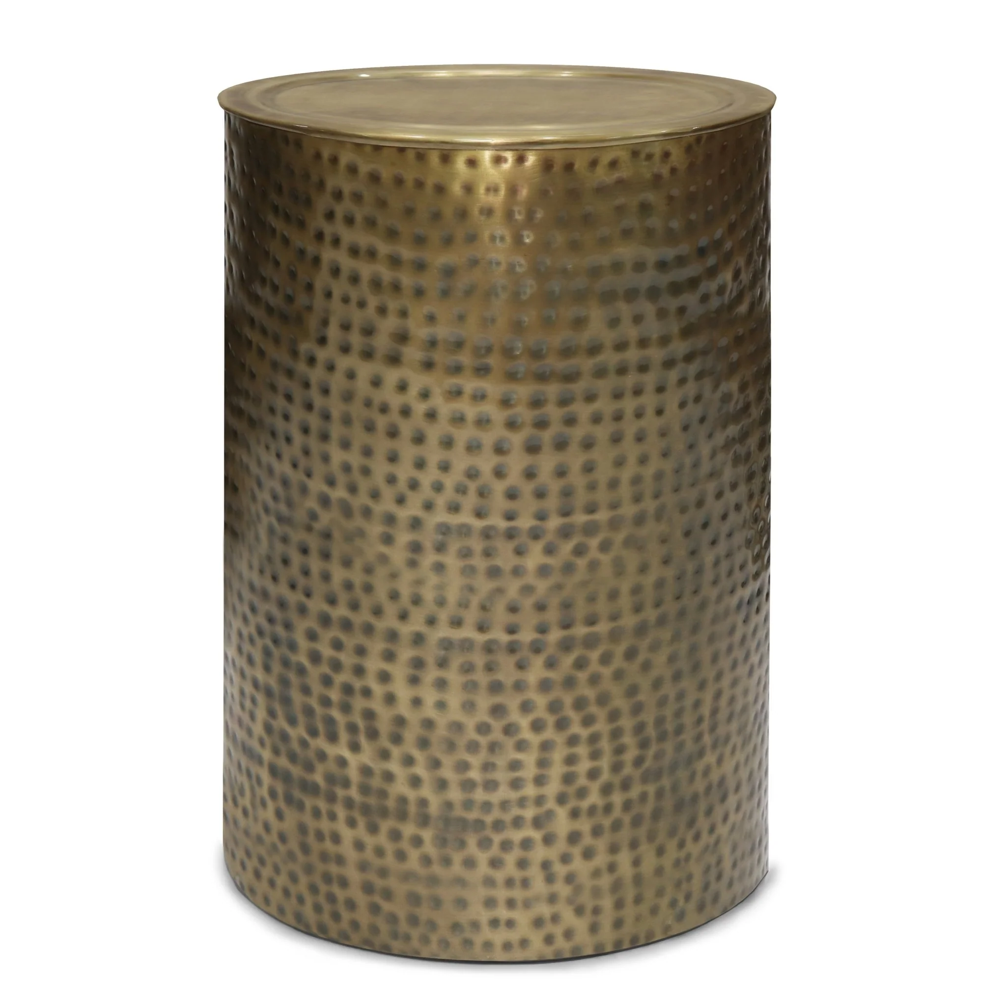 Hyperion Side Table with Round Cylinder Shape