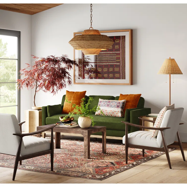 Pera 84'' Velvet Sofa