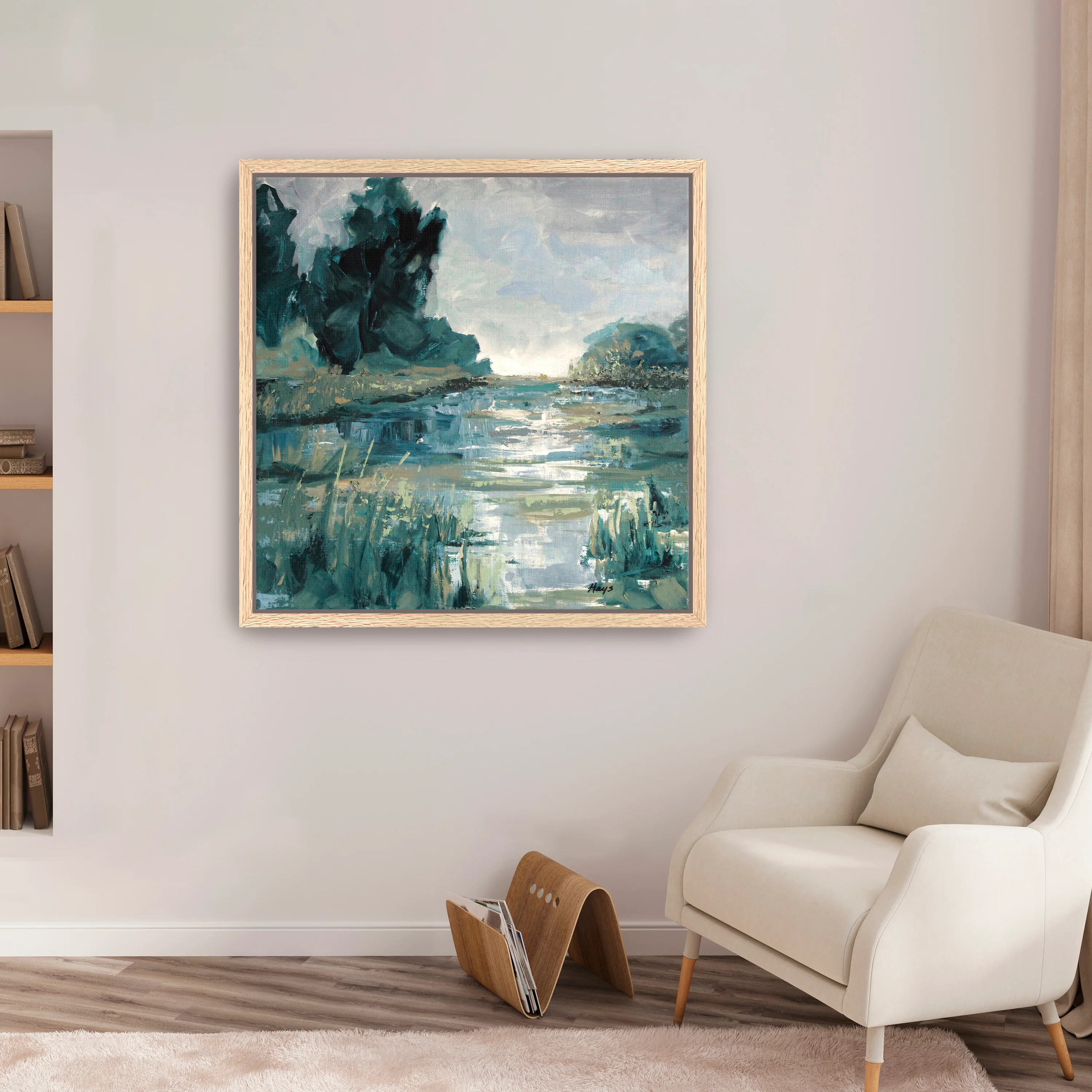 Enlightened View Canvas Giclee
