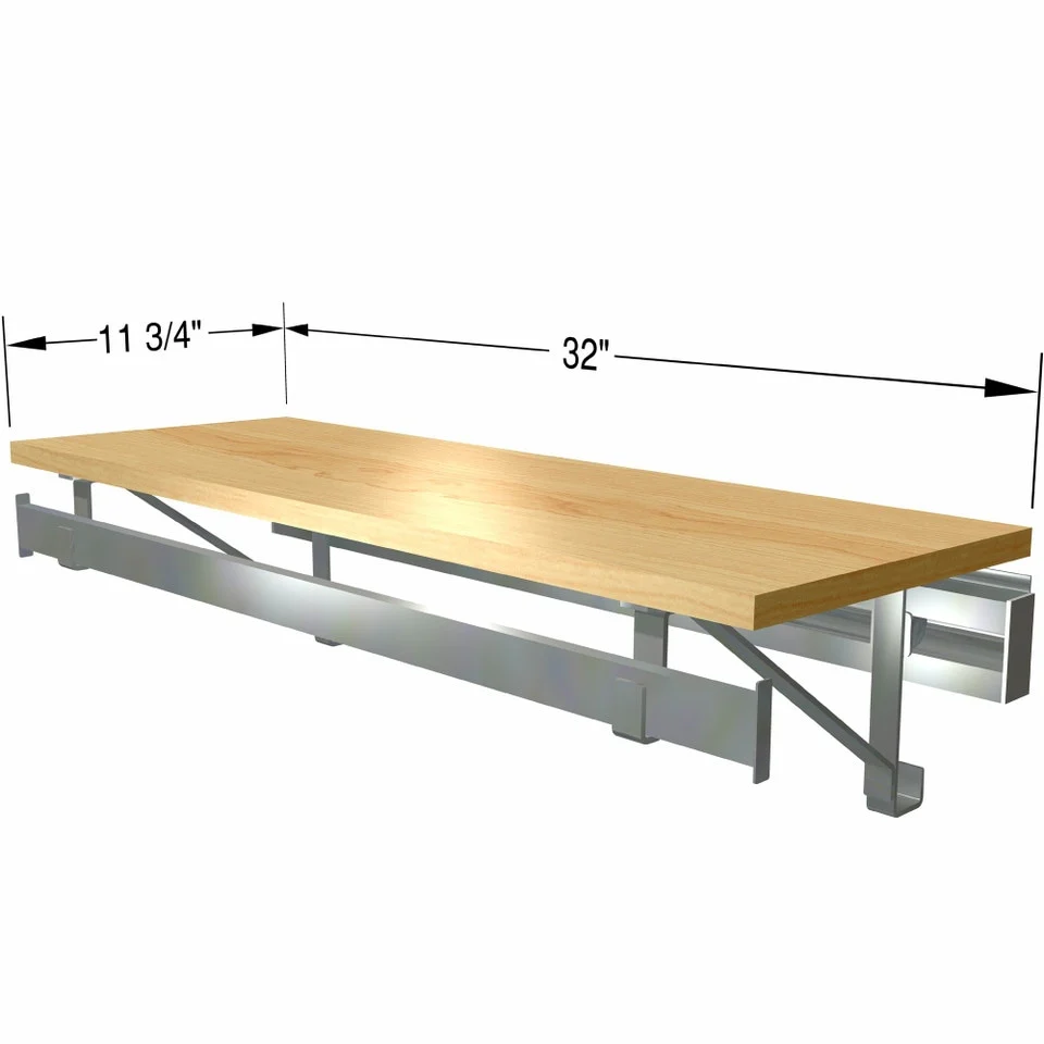 arrange a SPACE RCMSY Single Shelf-Hang Closet System