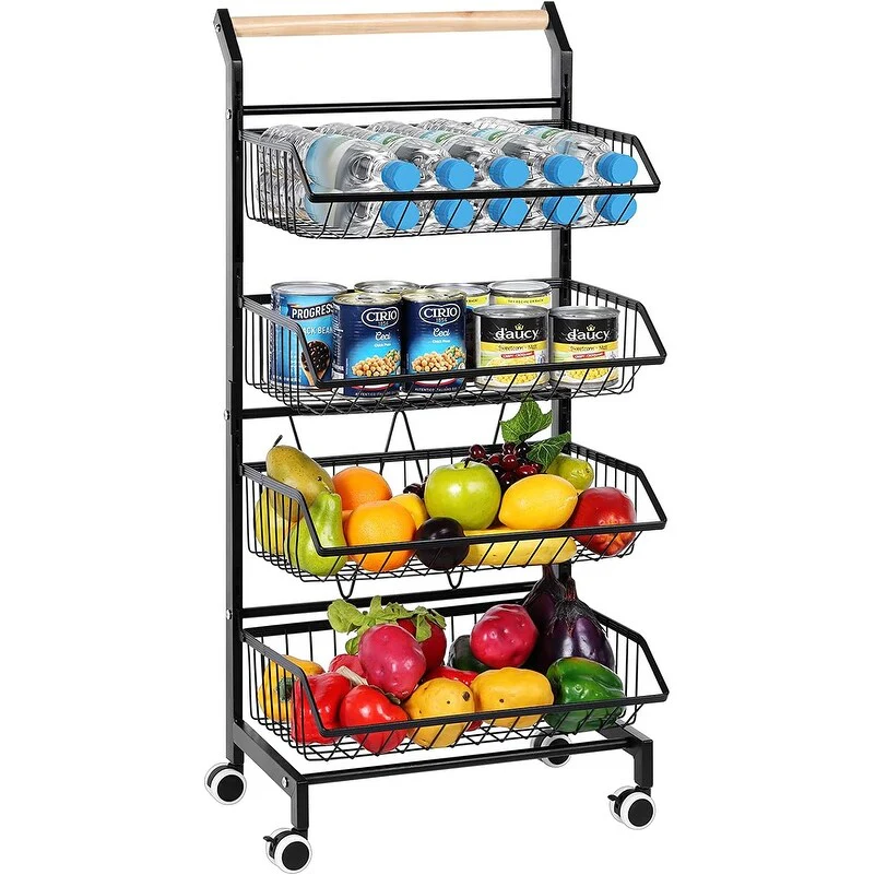 4-Tier Adjustable Fruit Vegetable Basket