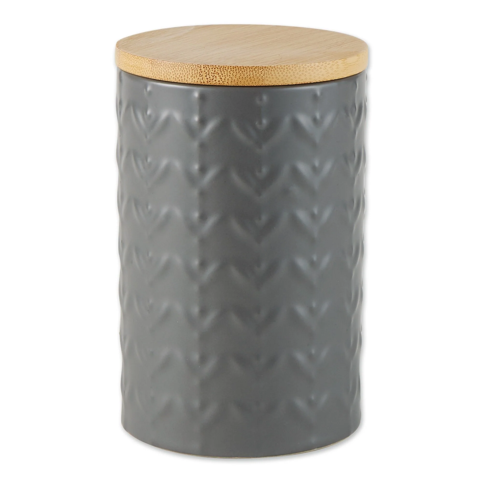 Retro Vine Texture Ceramic Canister (Set of 3)