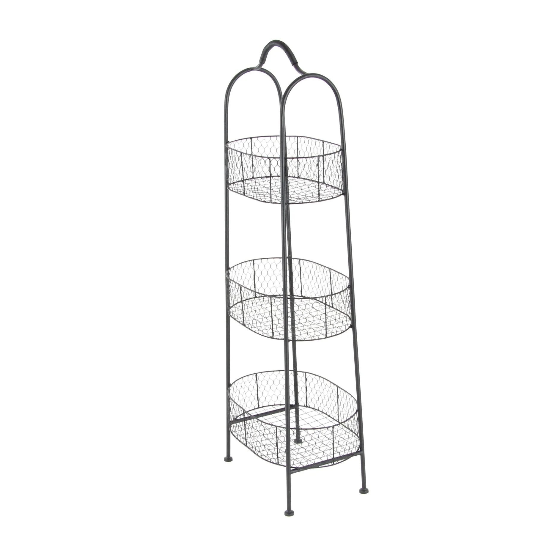 Iron Farmhouse Storage Cart 41 x 15 x 10 - 15 x 10 x 41